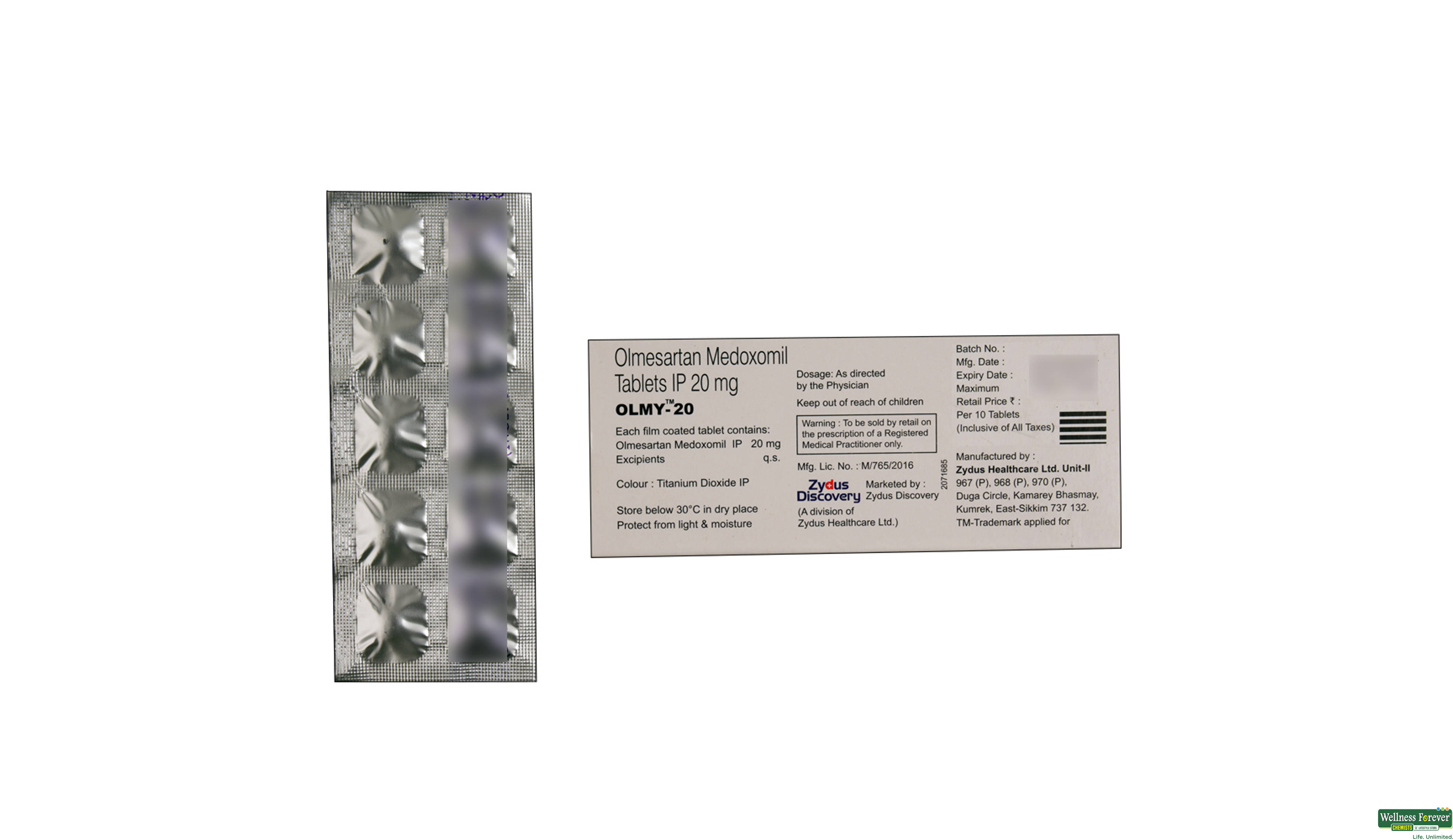 OLMY 20MG 10TAB- 2, 10TAB, 
