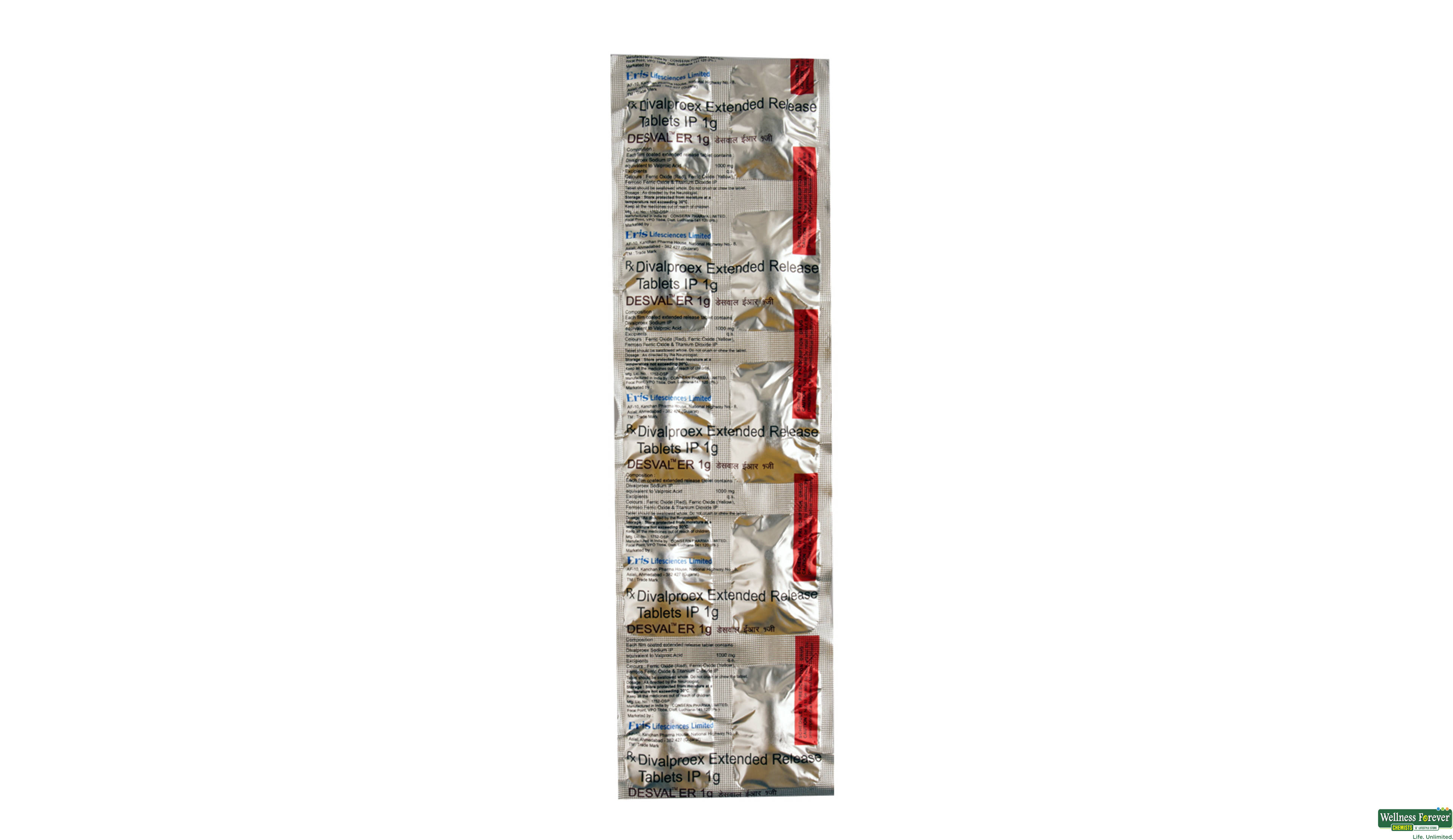 DESVAL-ER 1GM 10TAB- 1, 10TAB, 