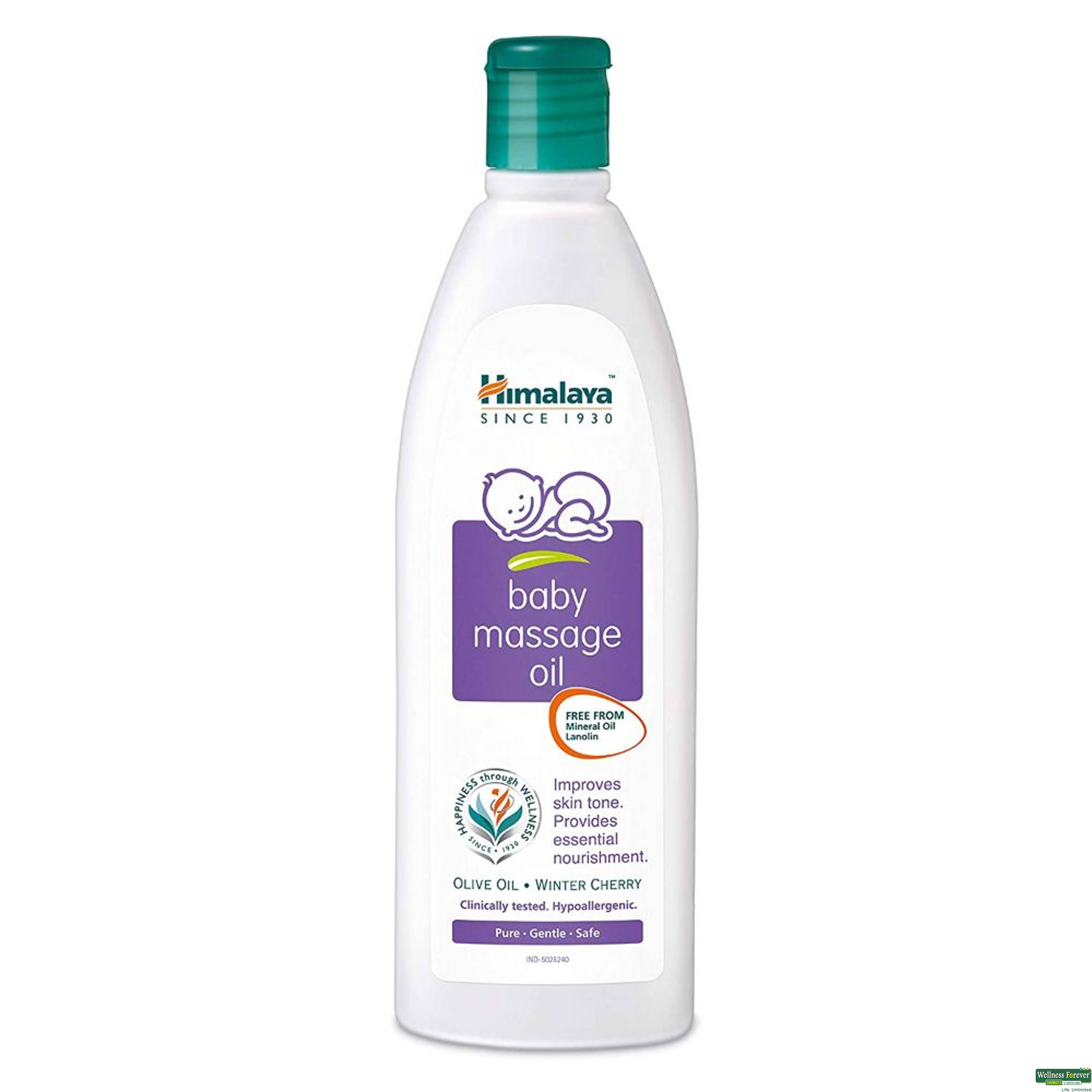 Himalaya Baby Oil 100Ml-image