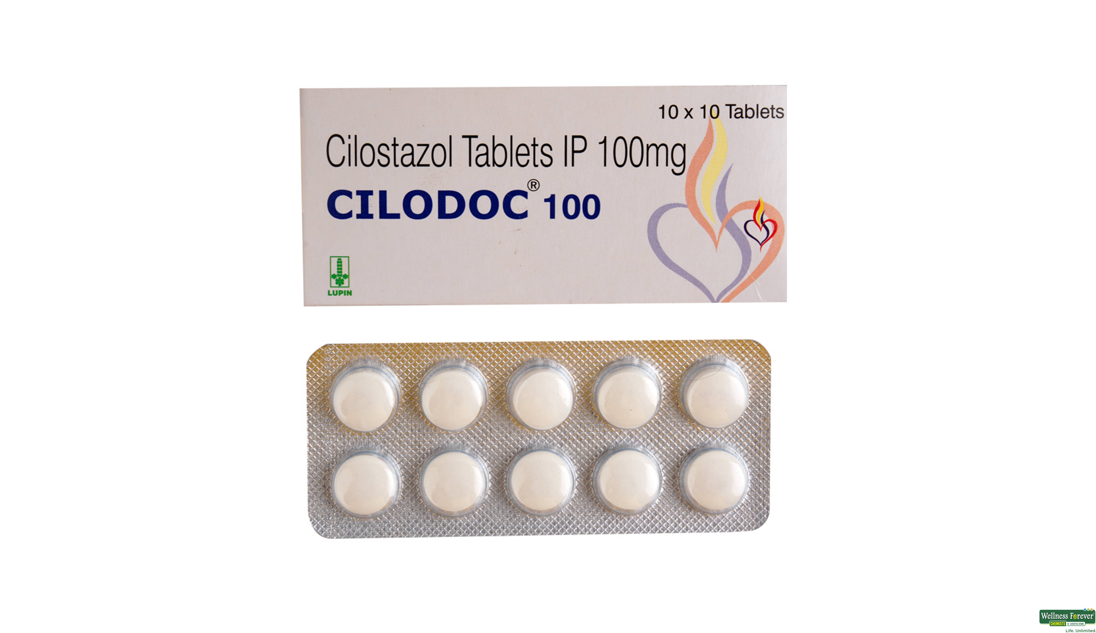 CILODOC 100MG 10TAB ##- 1, 10TAB, 