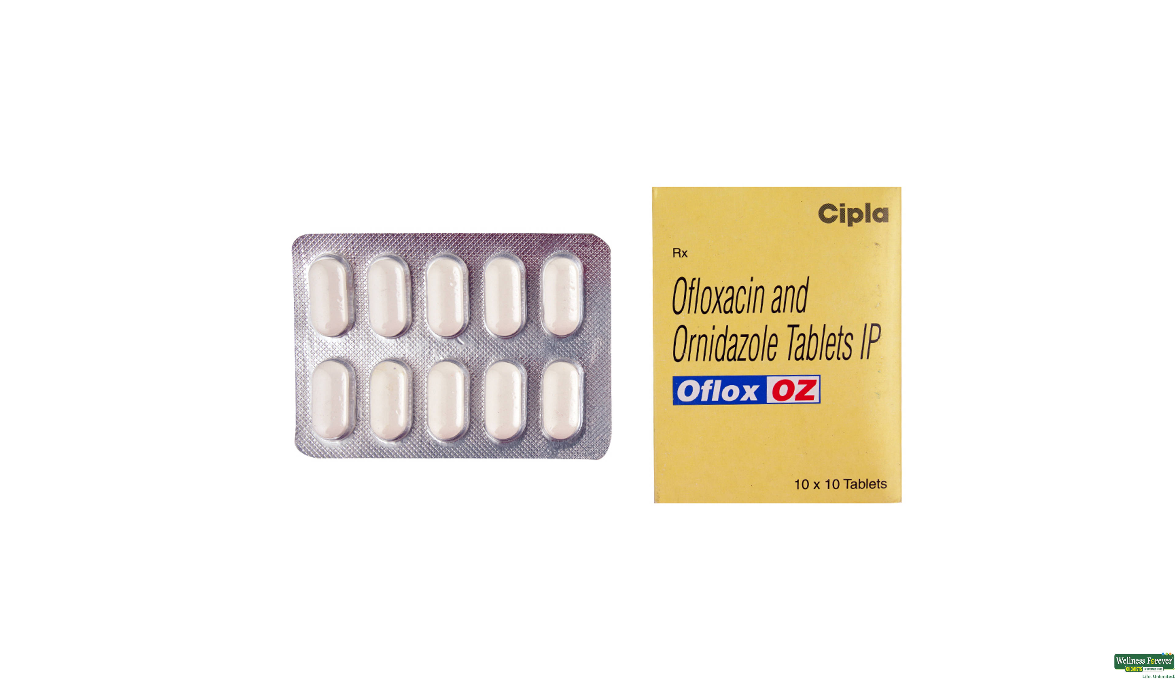 OFLOX-OZ 10TAB- 1, 10TAB, 