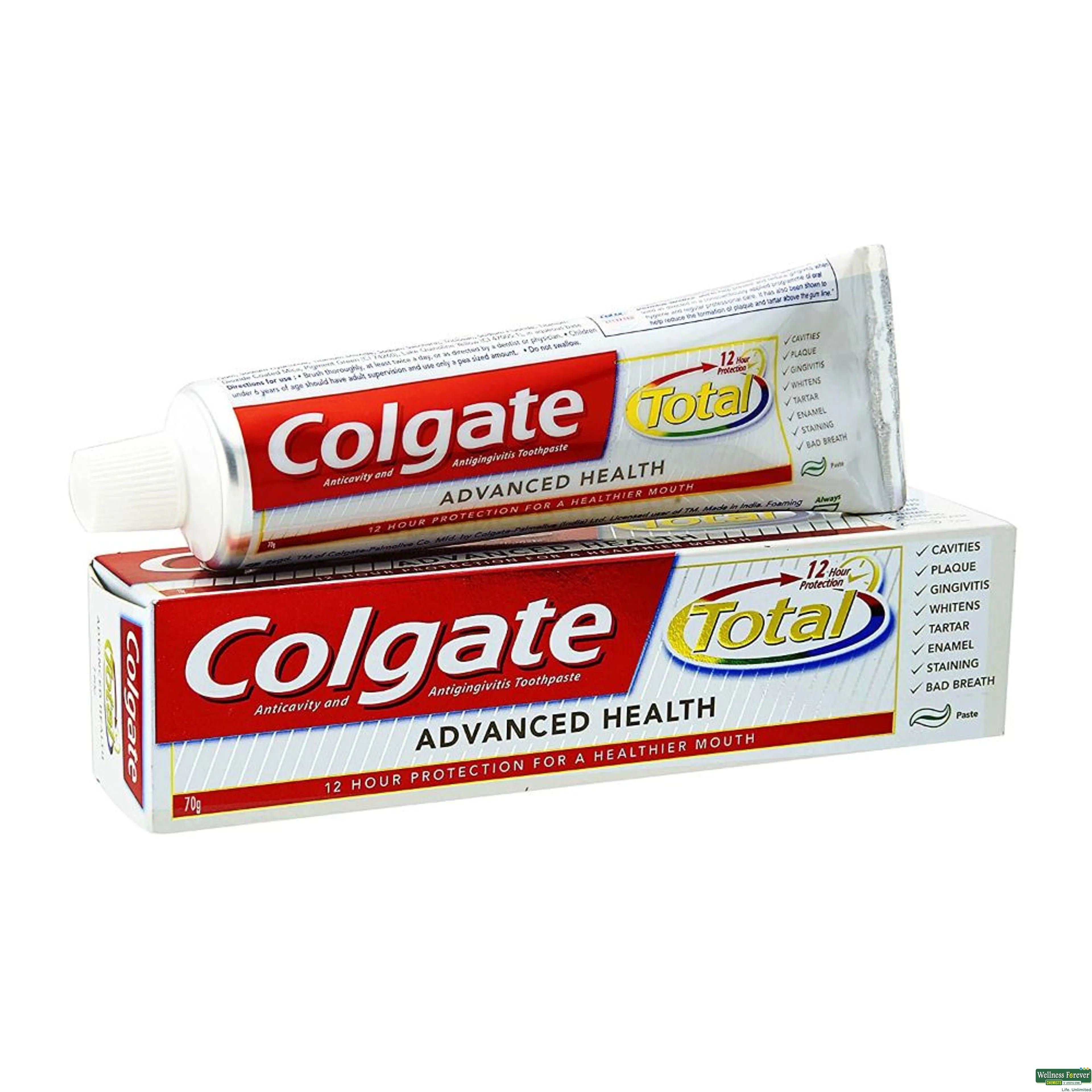 COLG T/PASTE TOTAL ADV/HEALTH 70GM-image