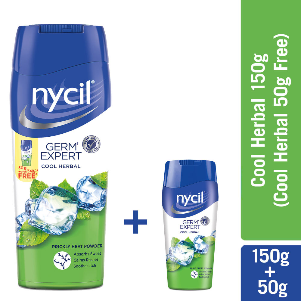 Nycil Germ Expert Cool Sandal Prickly Heat Talcum Powder - 187.5g –  Pinoyhyper