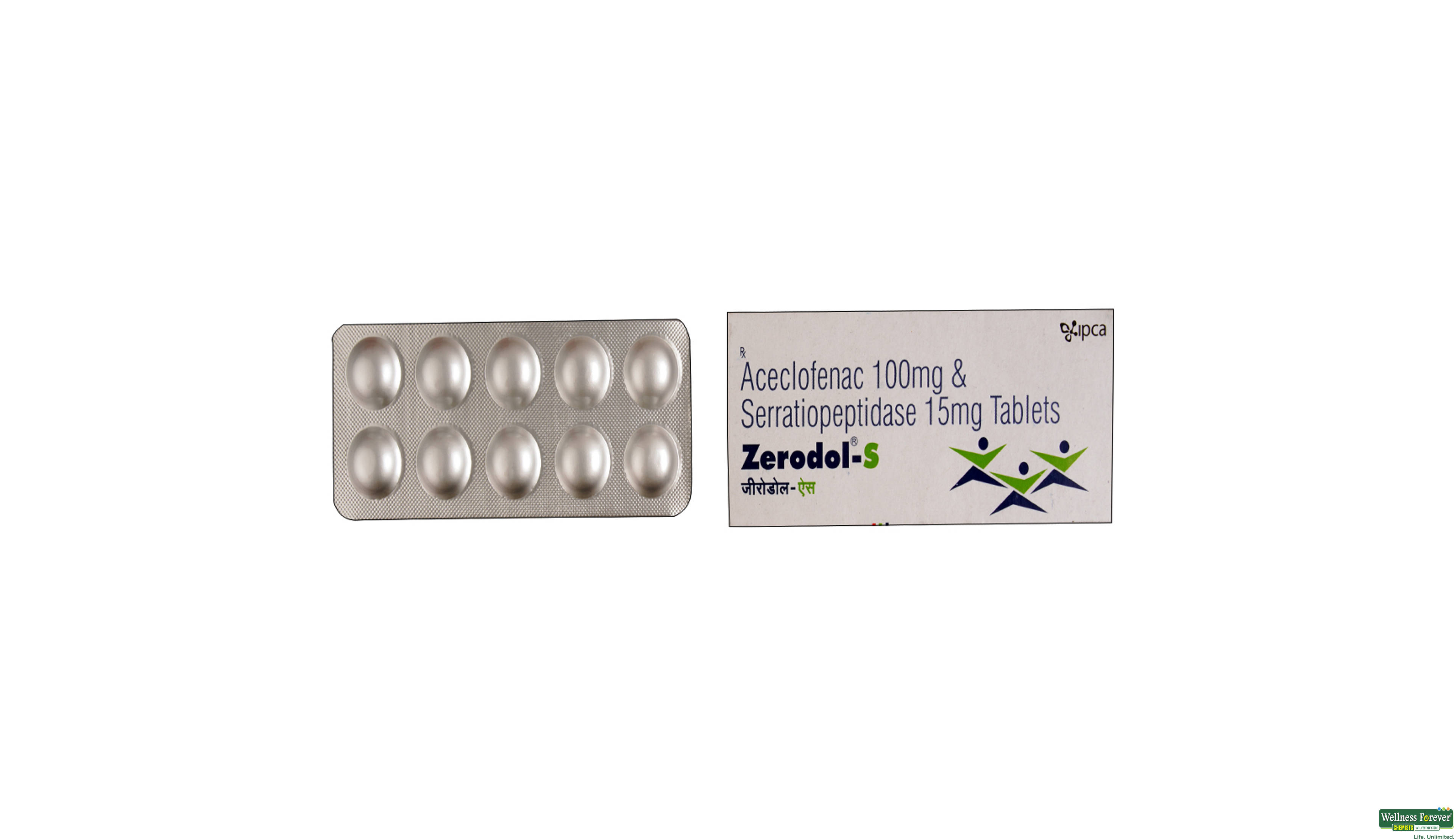 ZERODOL-S 10TAB- 2, 10TAB, null