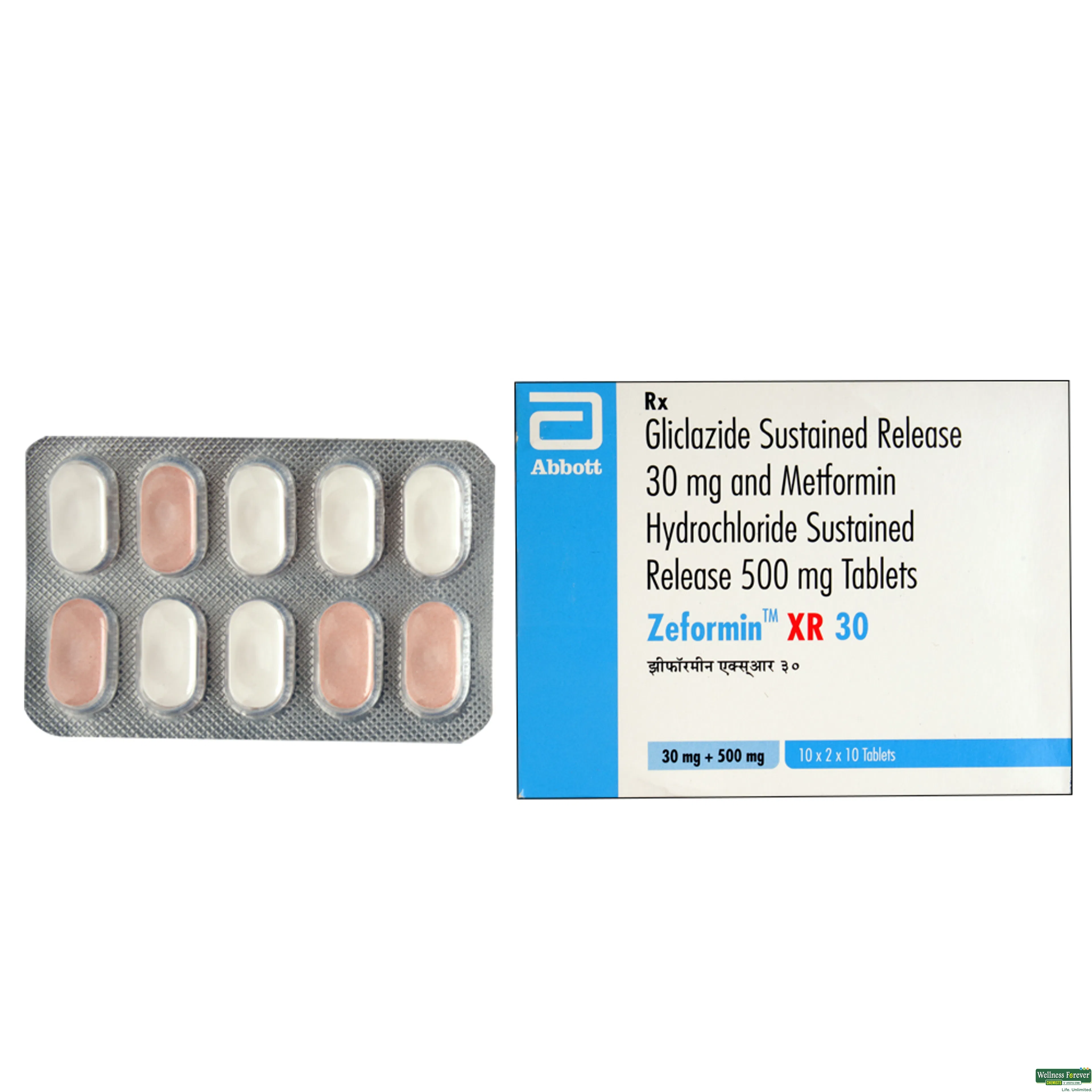 ZEFORMIN-XR 30MG 10TAB-image