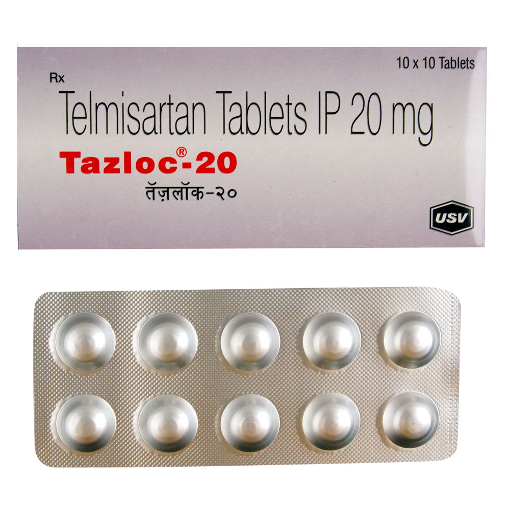Tazloc H 40mg Strip Of 10 Tablets: Uses, Side Effects, Price