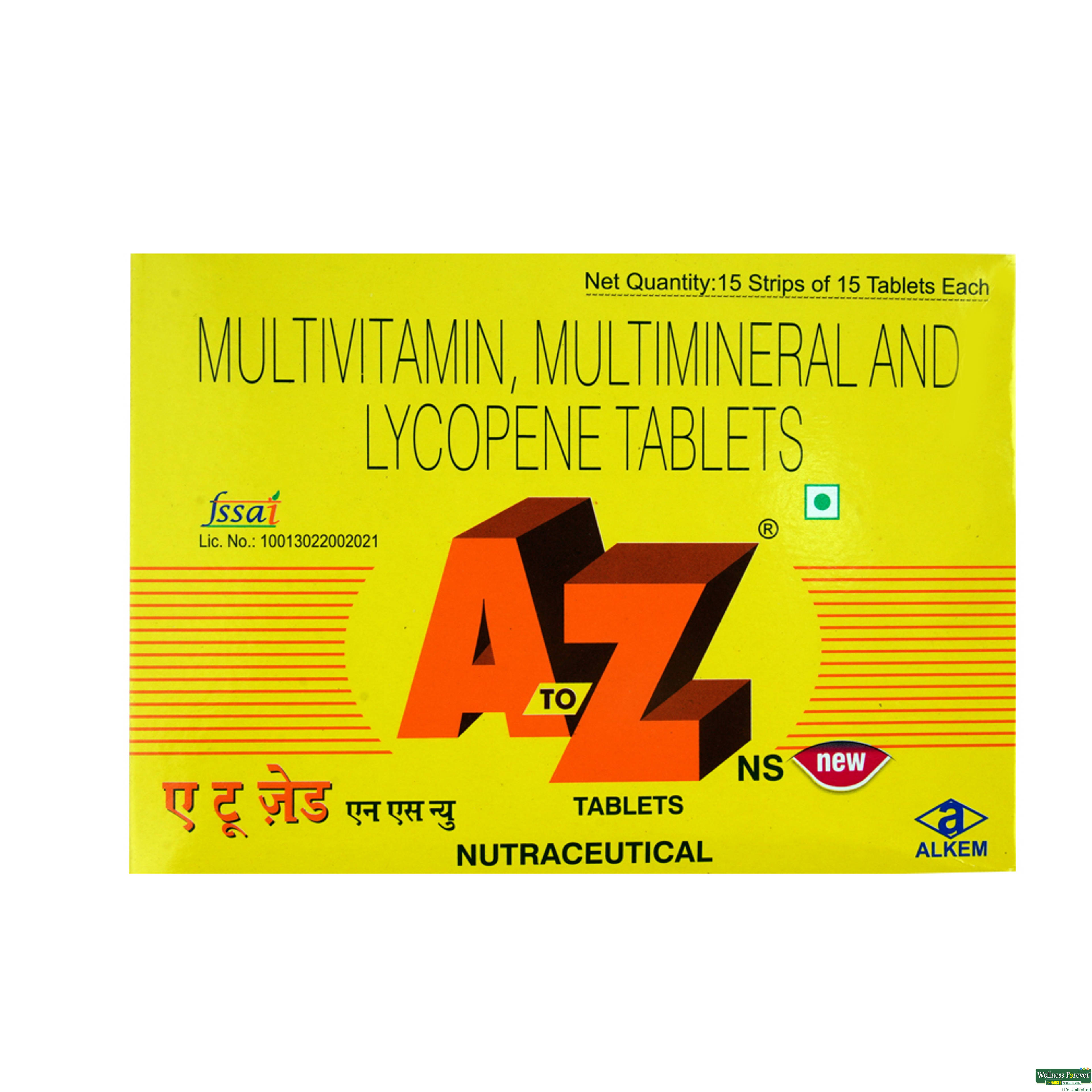 A To Z 15 Tablets-image