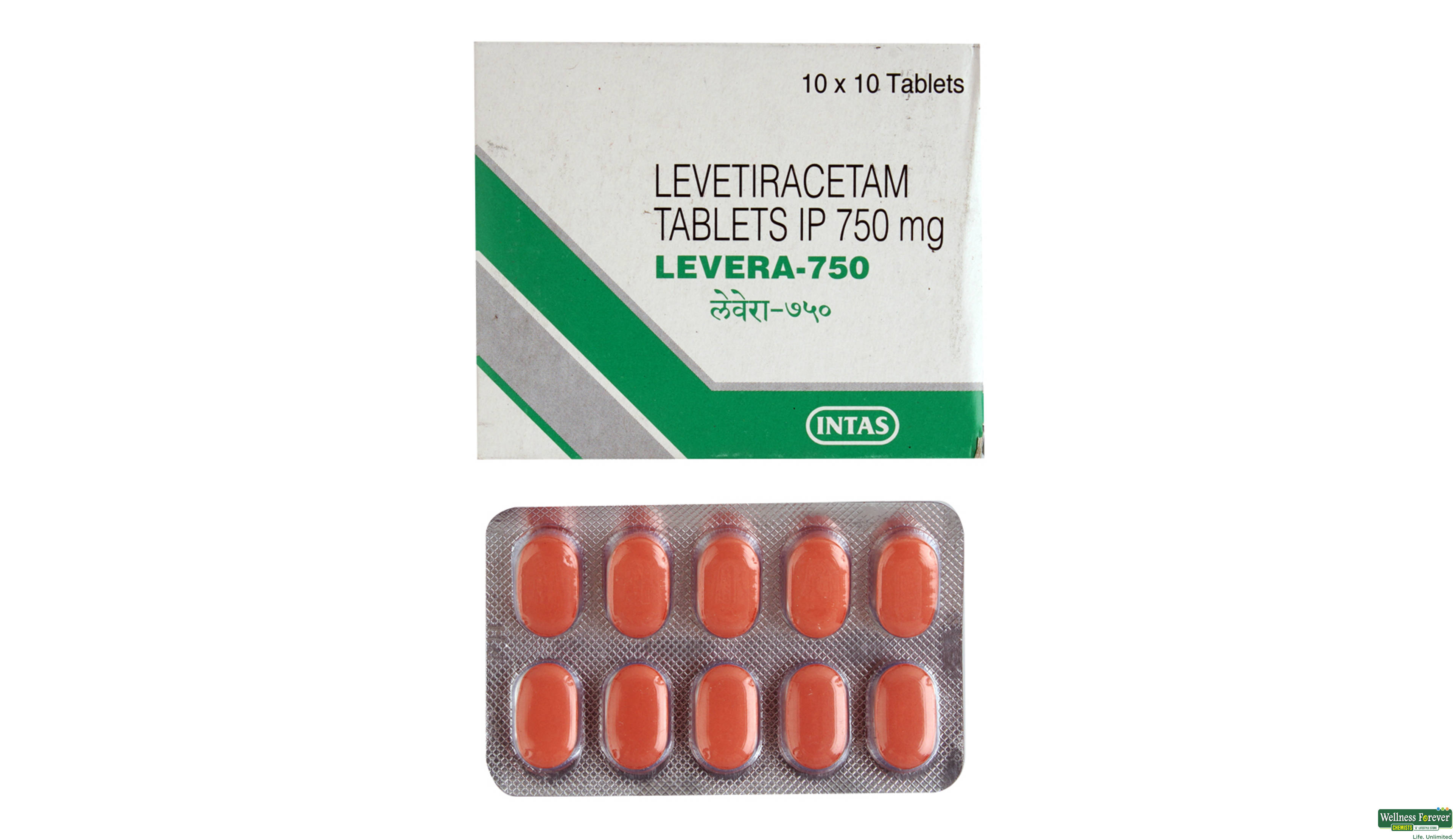 LEVERA 750MG 10TAB- 1, 10TAB, 