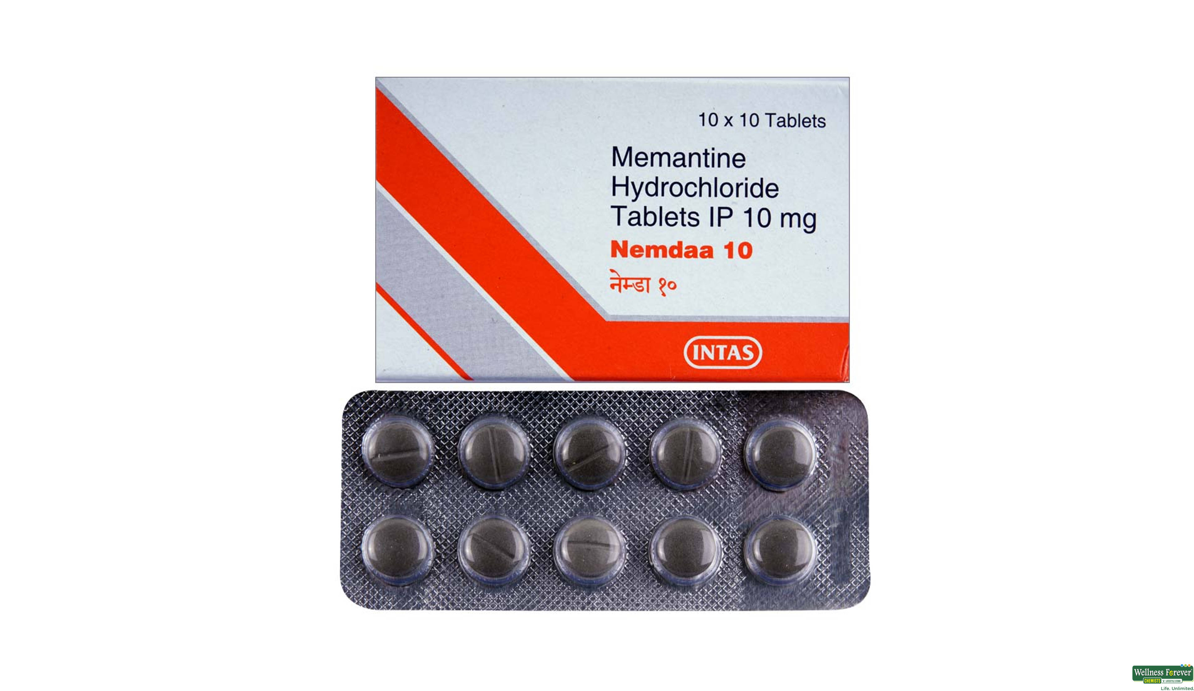 NEMDAA 10MG 10TAB- 1, 10TAB, null