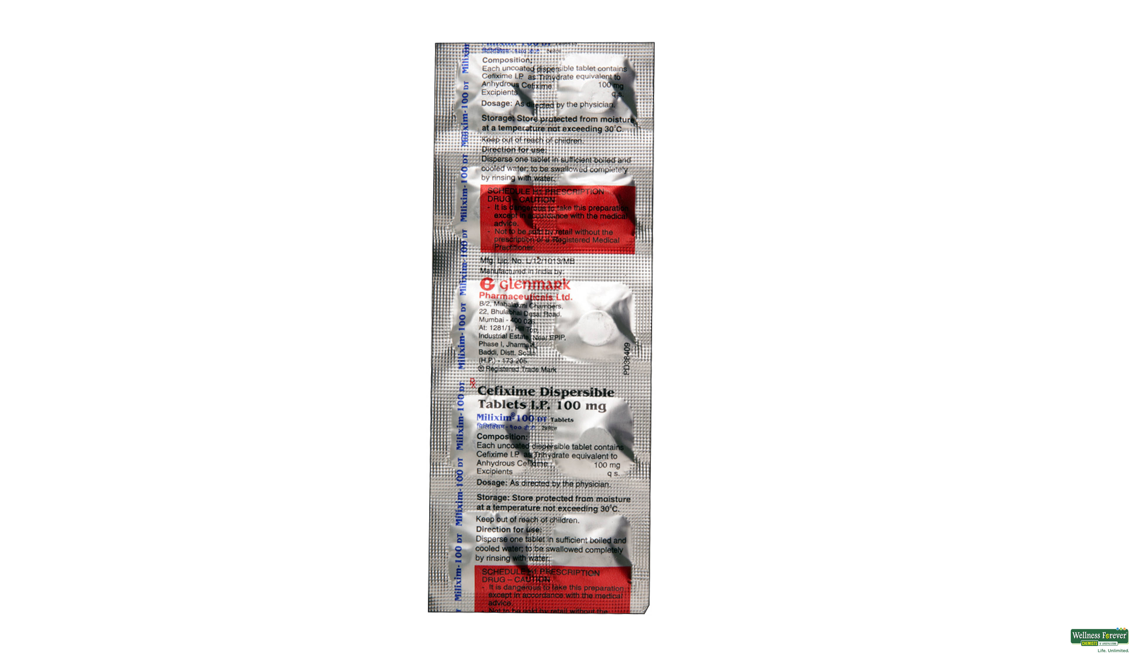 MILIXIM 100DT 10TAB- 1, 10TAB, 
