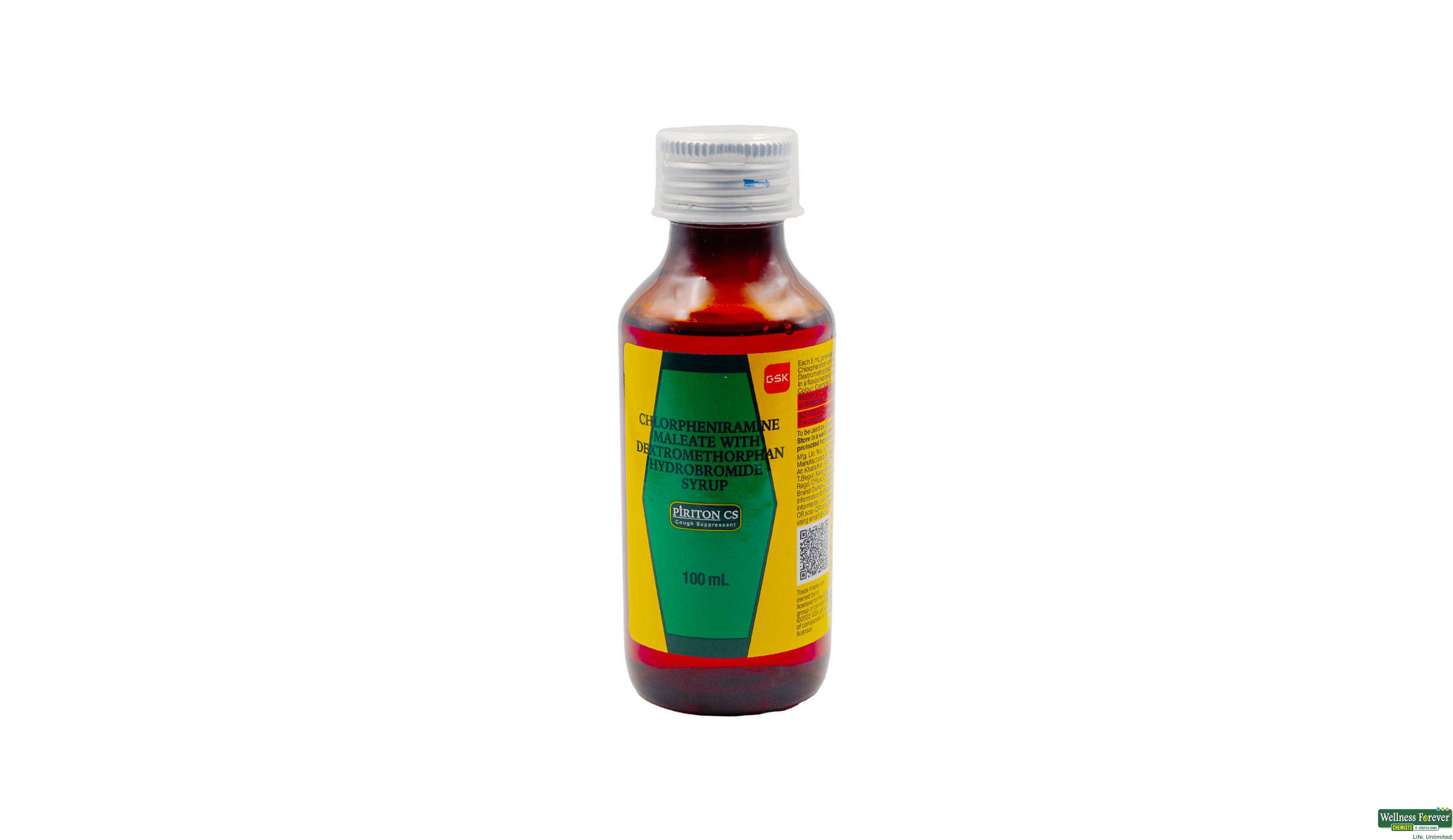 PIRITON-CS SYP 100ML- 1, 100ML, null