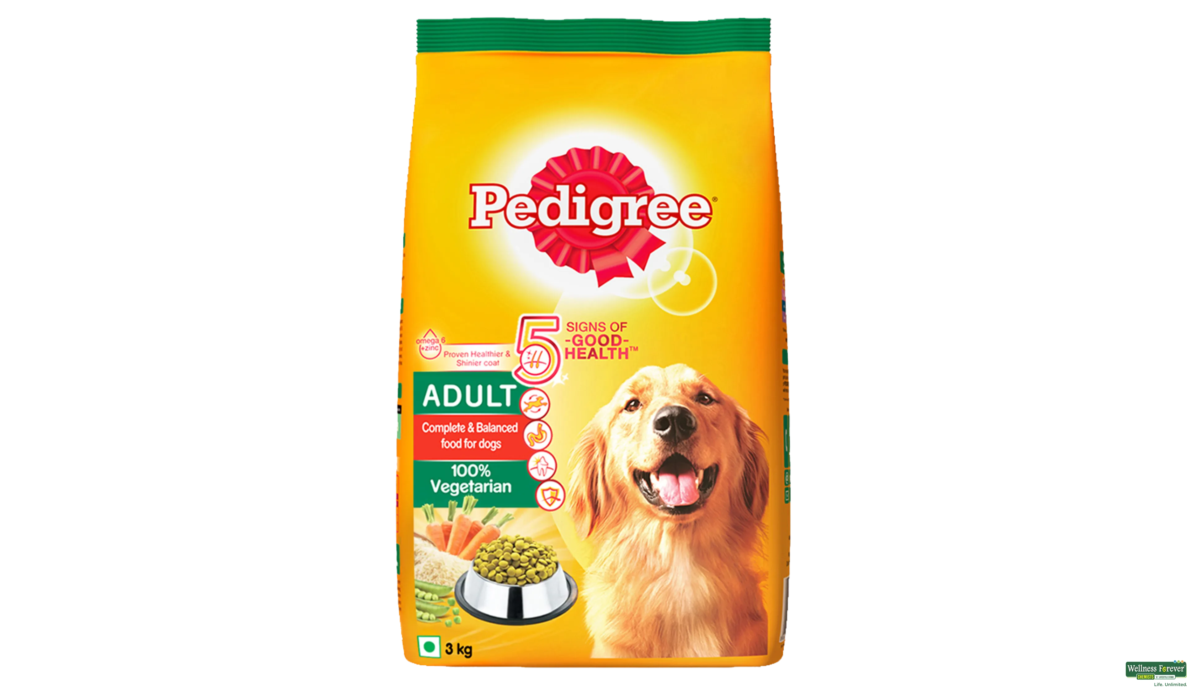 Pedigree meat top and rice 3kg