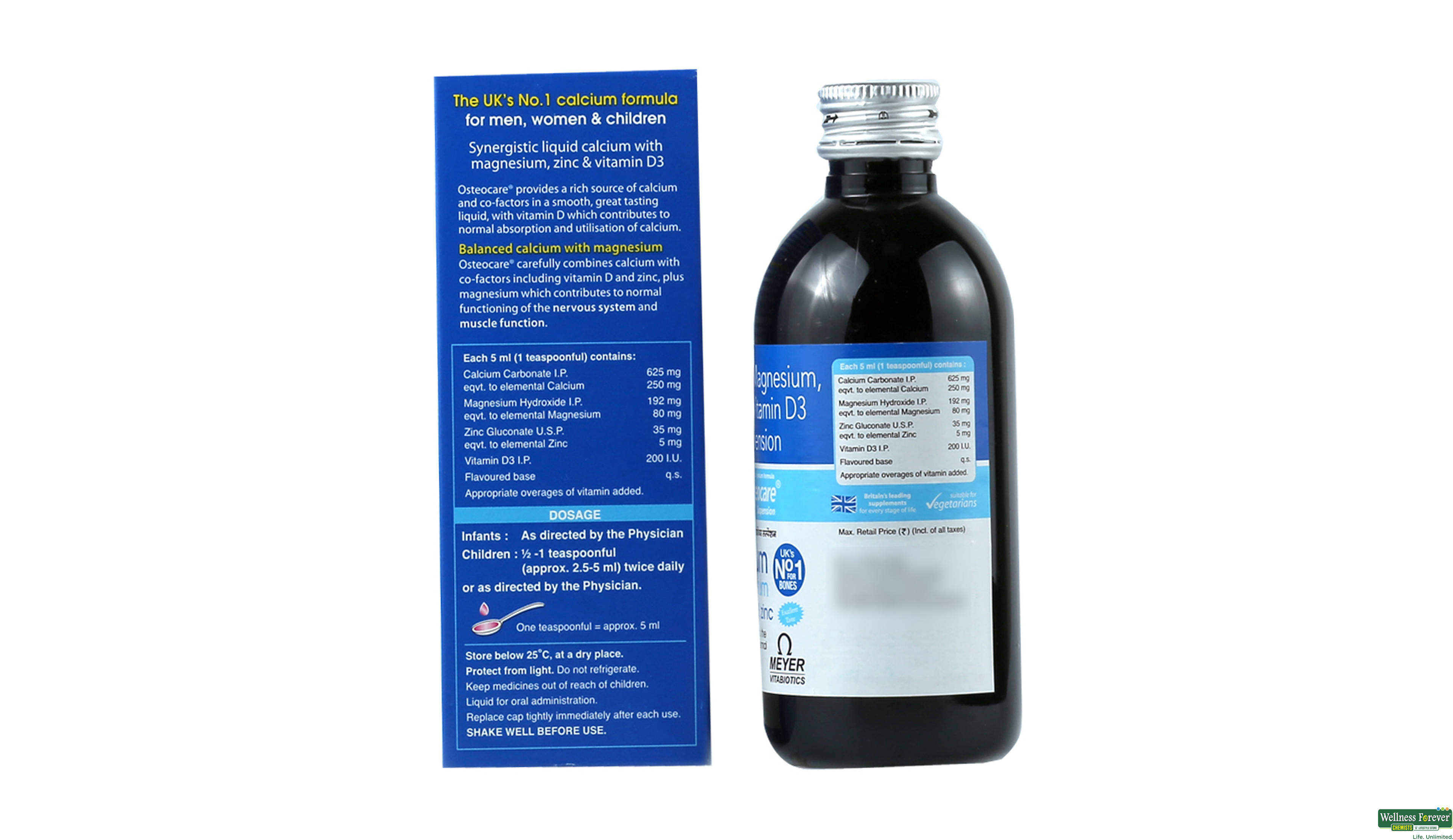 OSTEOCARE SYP 200ML- 2, 200ML, null