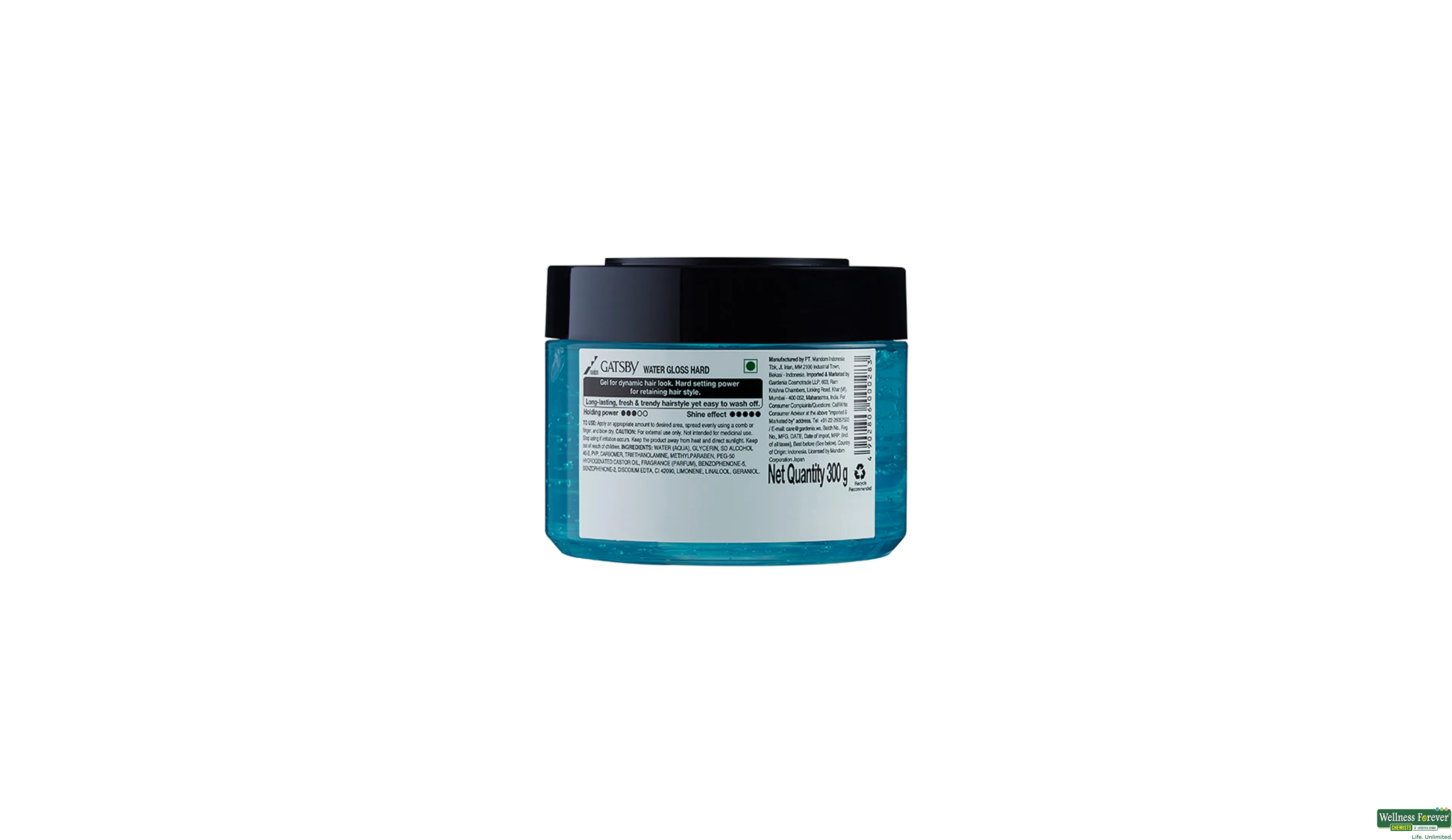 GATSBY HR GEL HARD 300GM