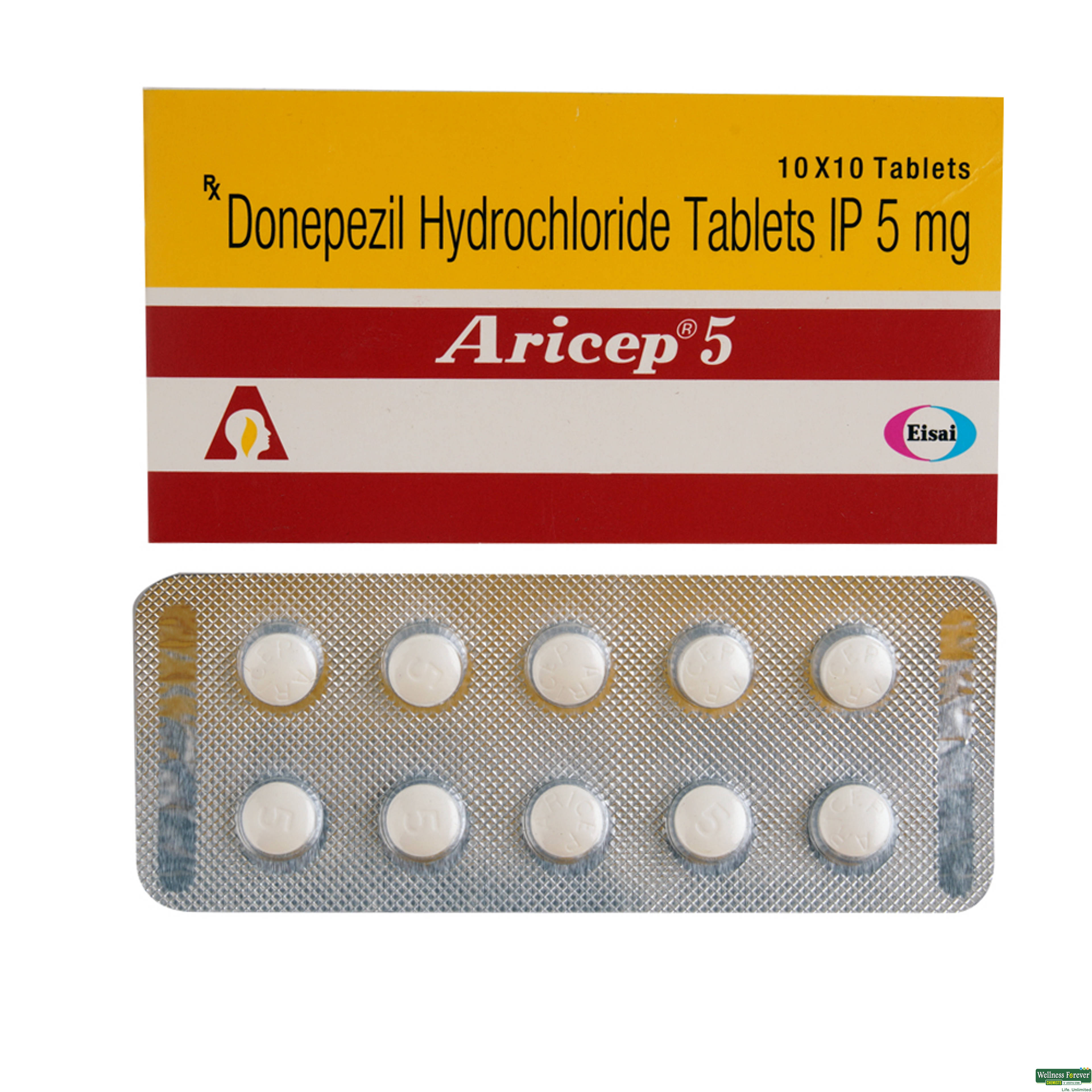 ARICEP 5MG 10TAB-image