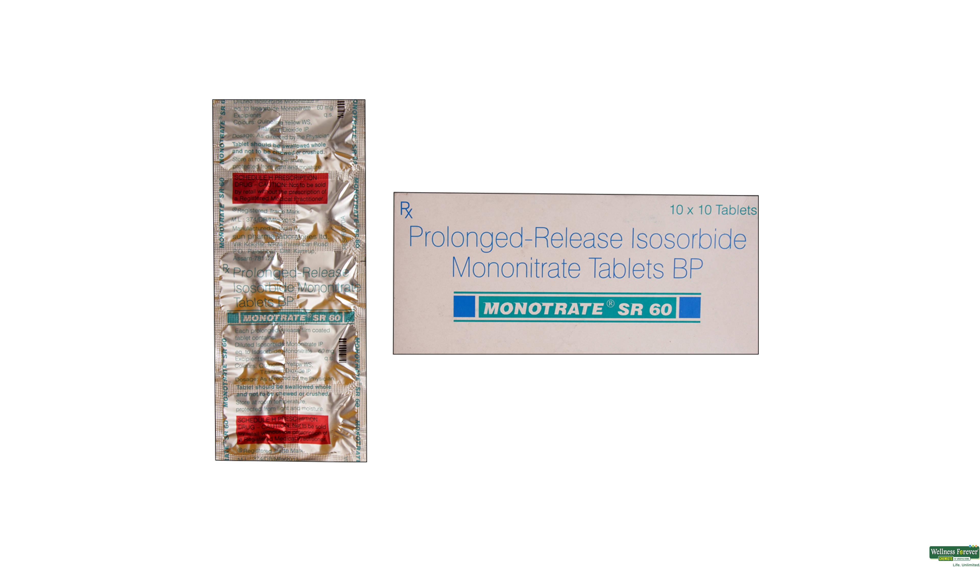 MONOTRATE-SR 60MG 10TAB- 1, 10TAB, 