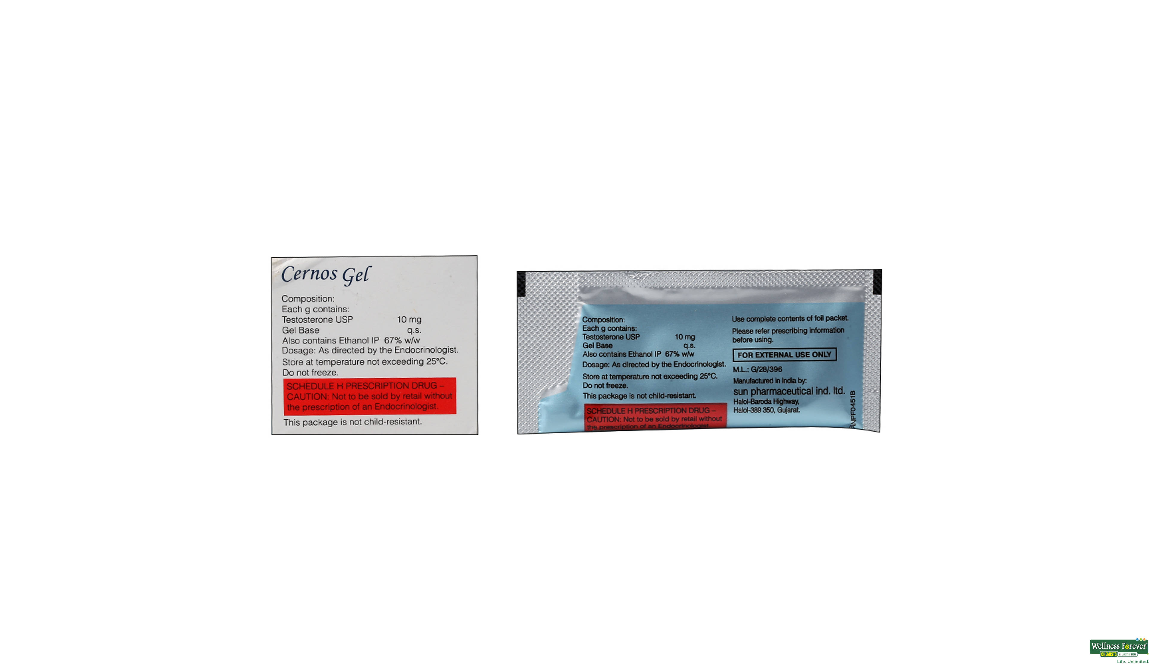 CERNOS GEL SACH 5GM- 2, 5GM, 