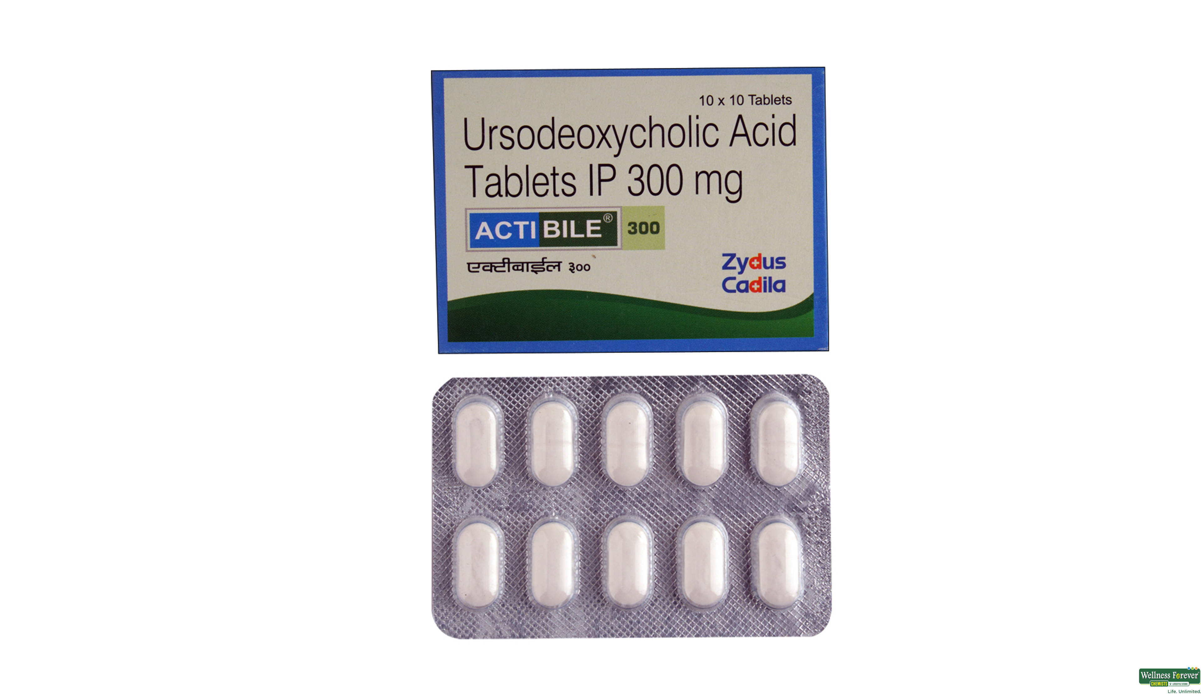 ACTIBILE 300MG 10TAB- 1, 10TAB, 