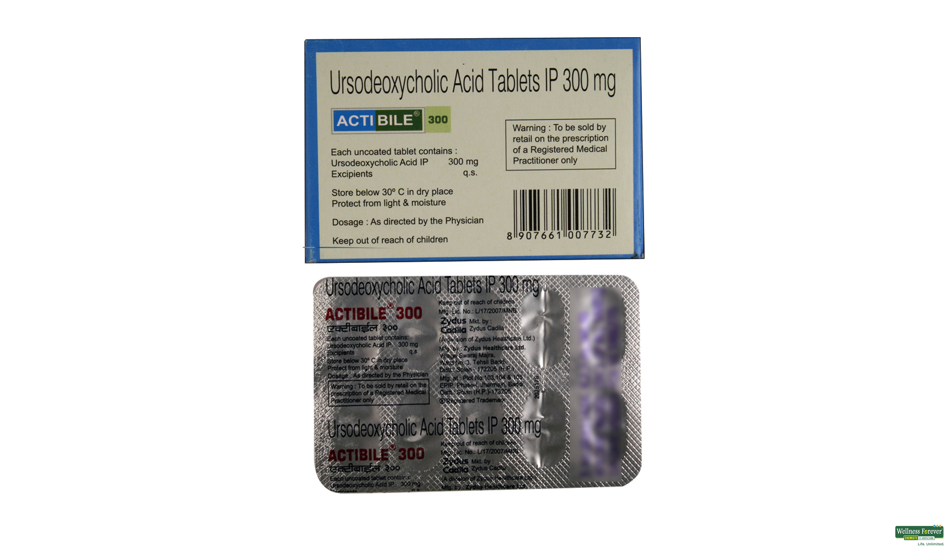 ACTIBILE 300MG 10TAB- 2, 10TAB, 