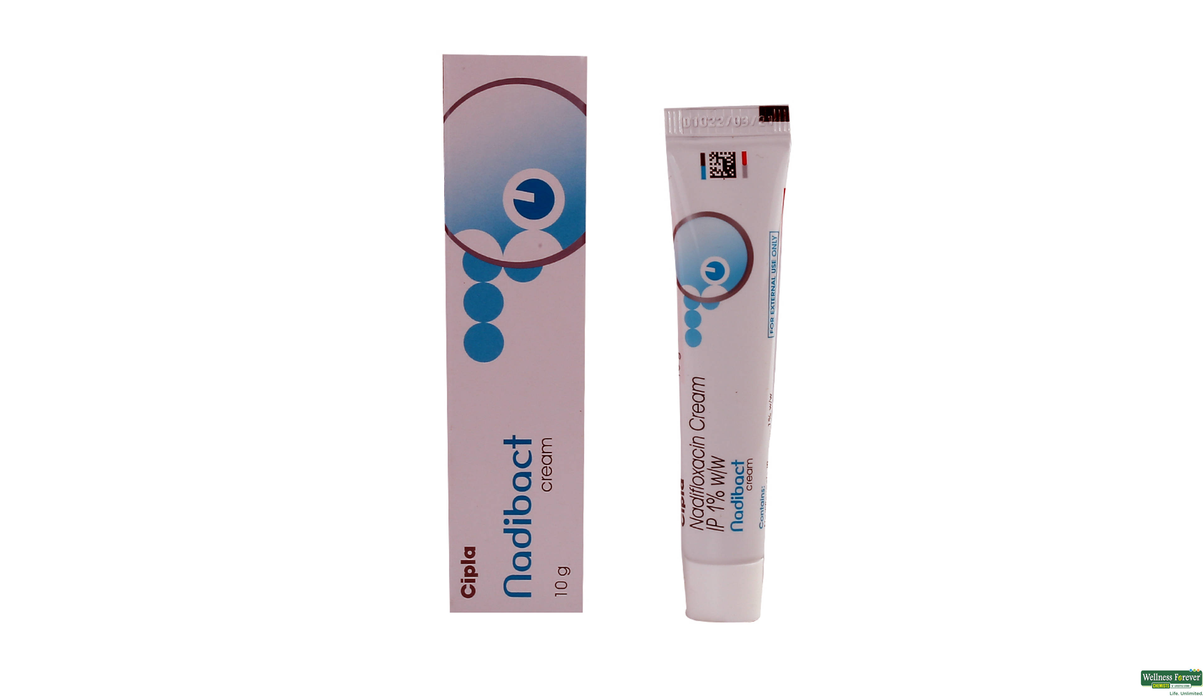 NADIBACT CREAM 10GM- 1, 10GM, 