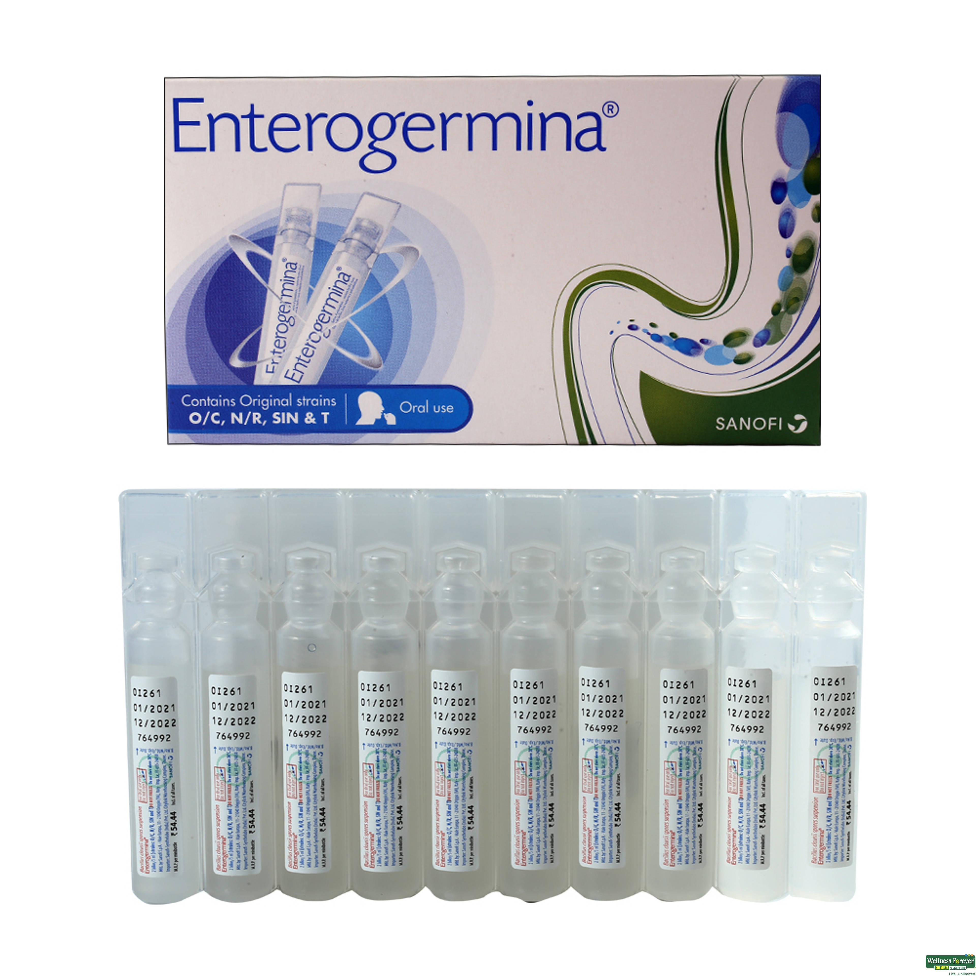 ENTEROGERMINA ORAL SOLN 5ML-image