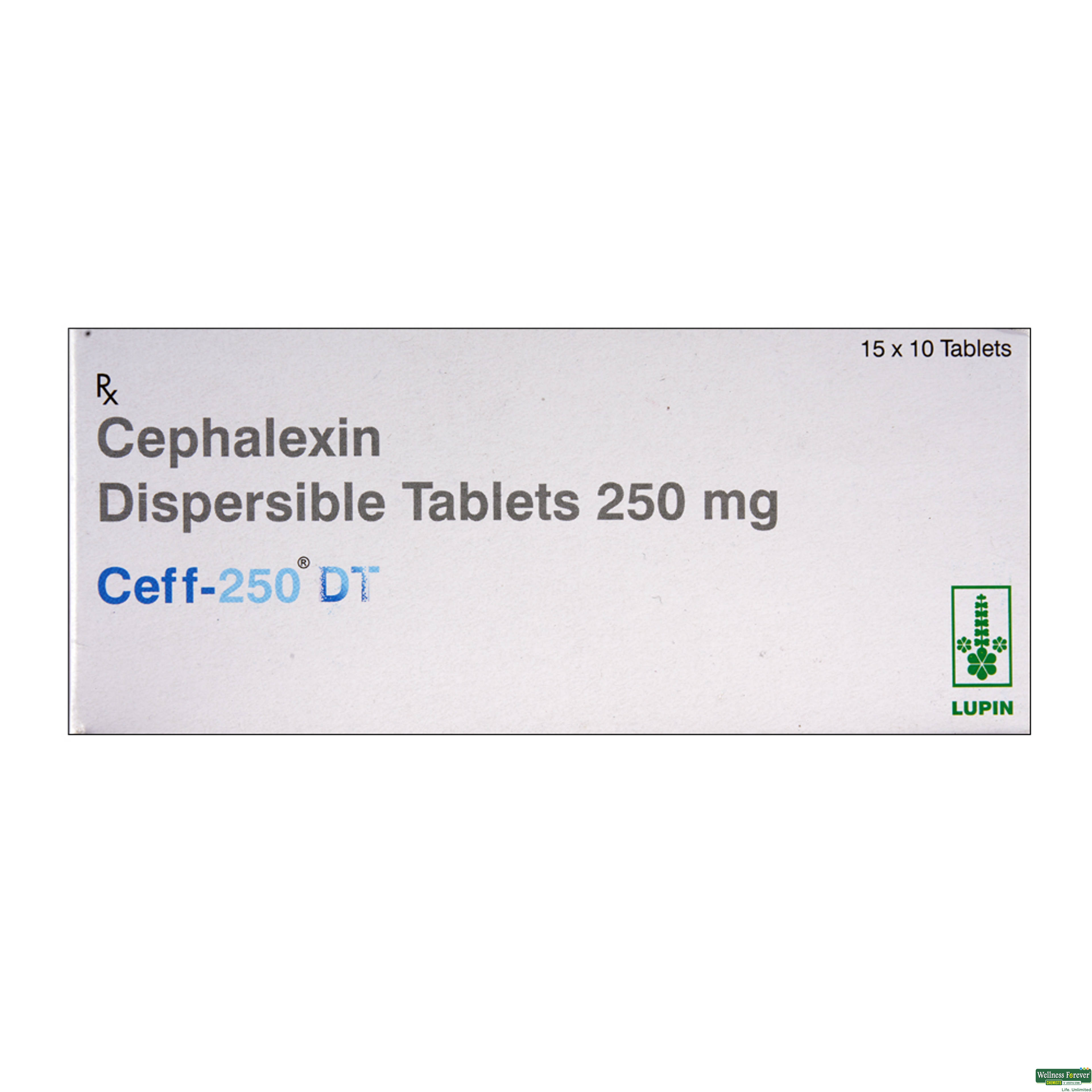 Ceff 250DT 10 Tablets-image