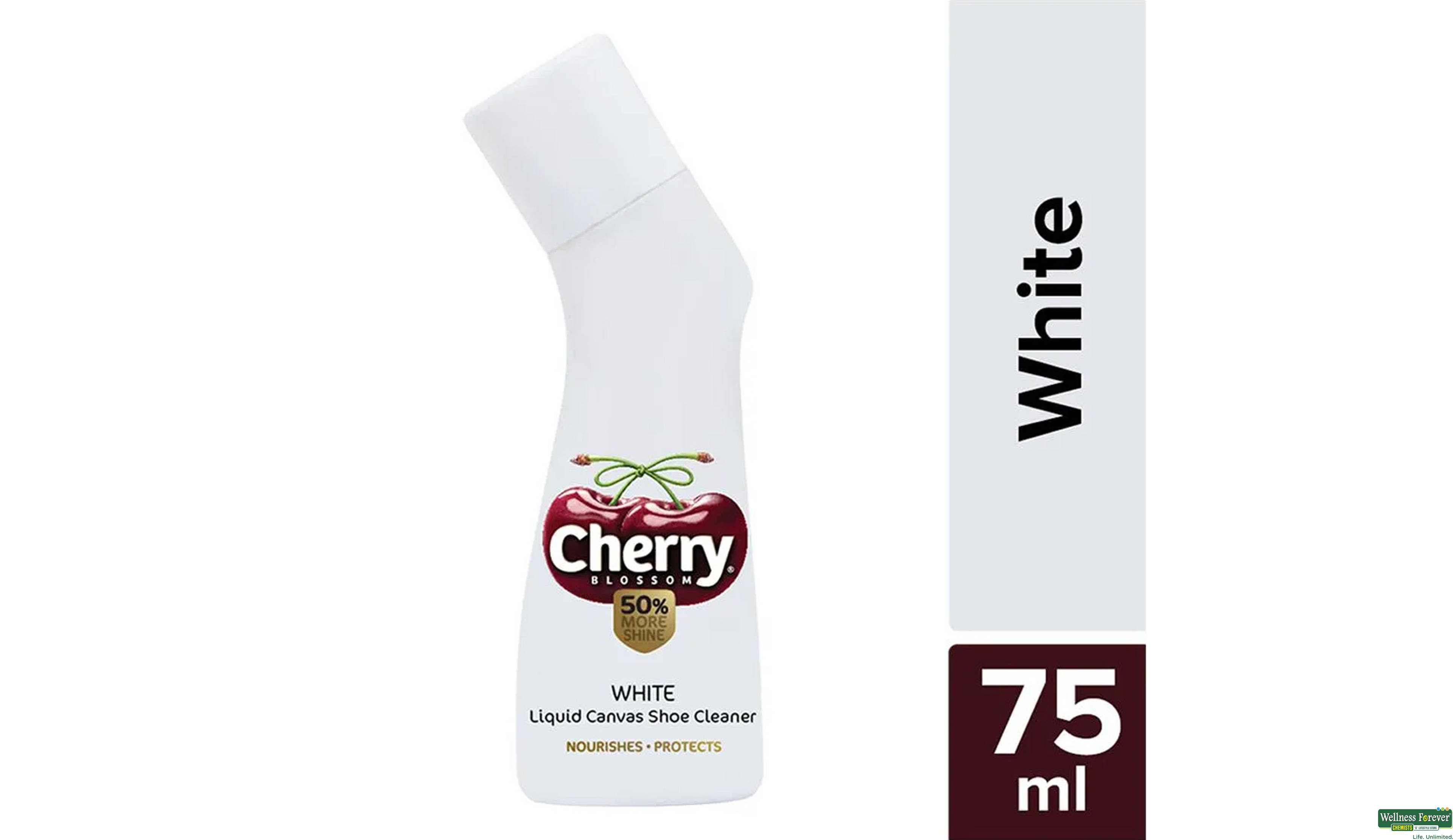 CHERRY SHOE LIQ WHITE 120ML- 1, 120ML, 