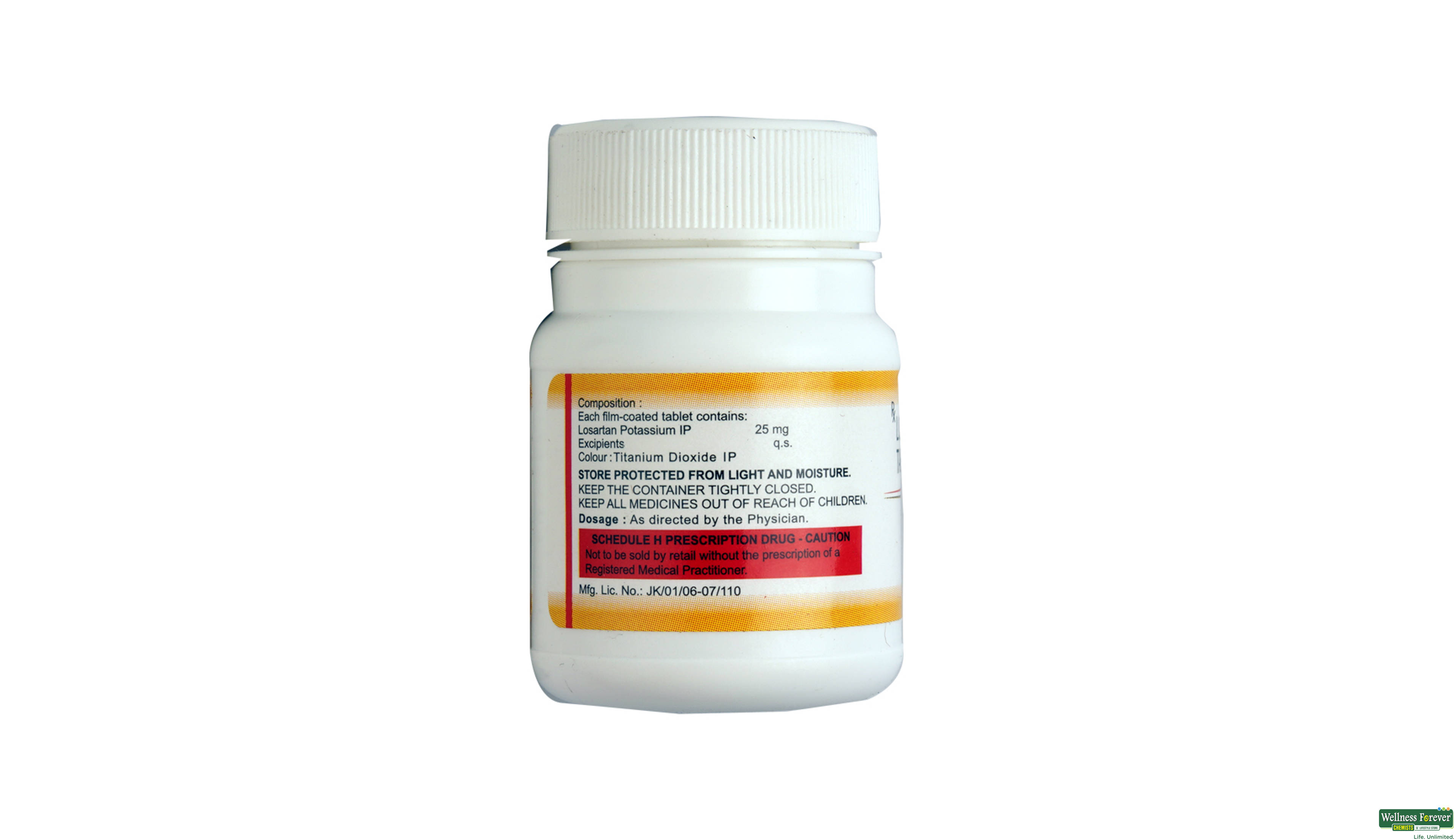 LOSIUM 25MG 30TAB- 2, 30TAB, 