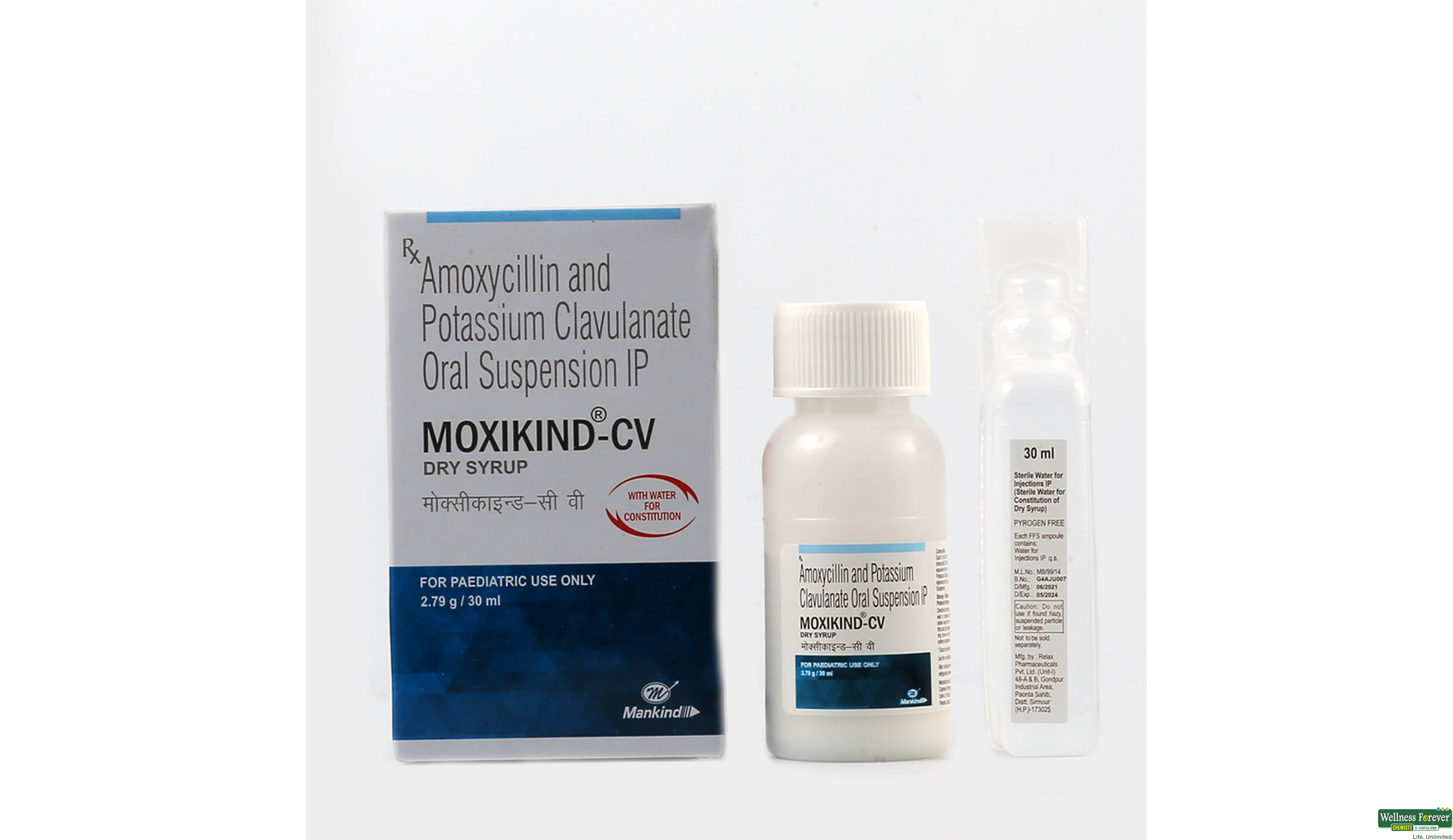 MOXIKIND-CV DRY SYP 30ML- 1, 30ML, 