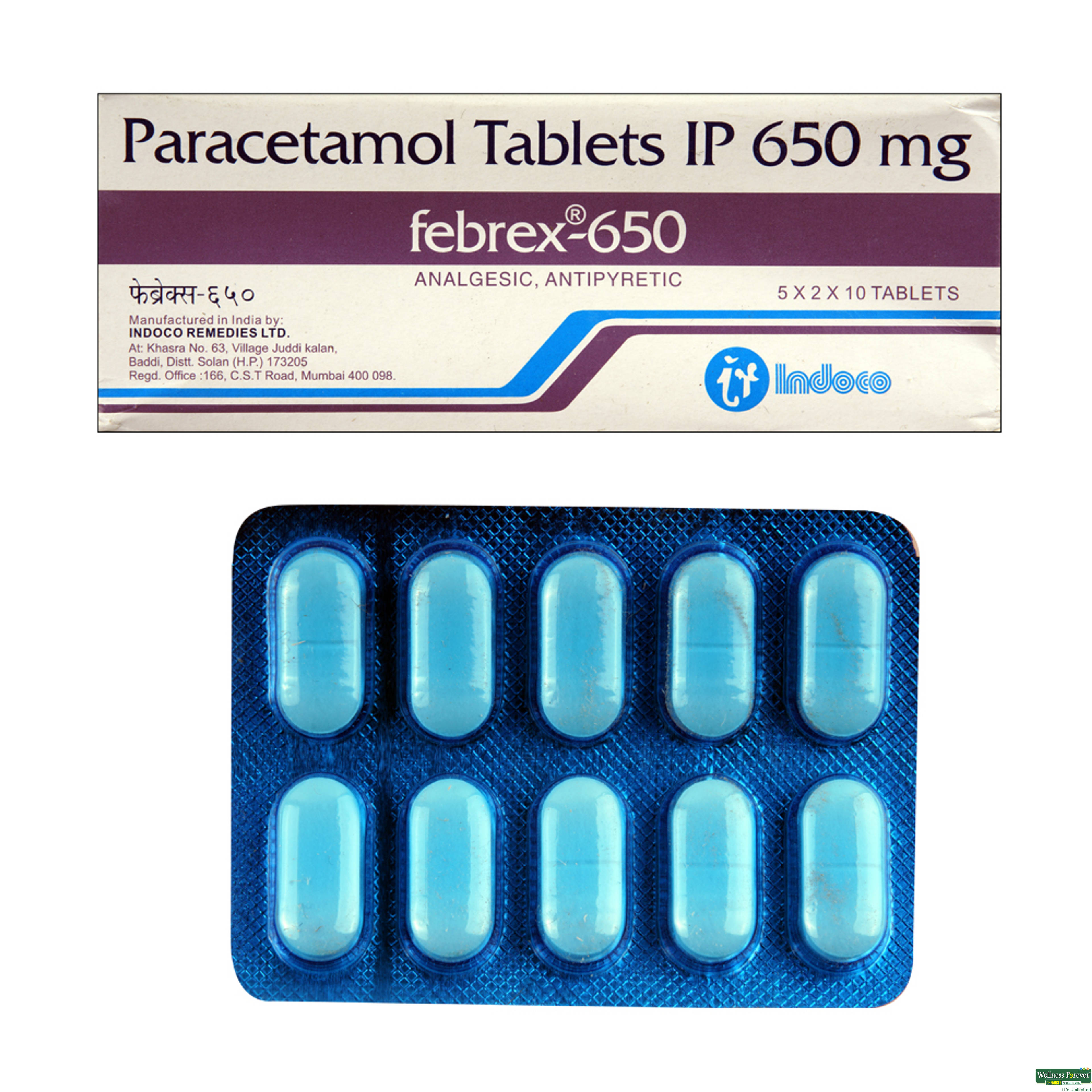 FEBREX 650MG 10TAB-image