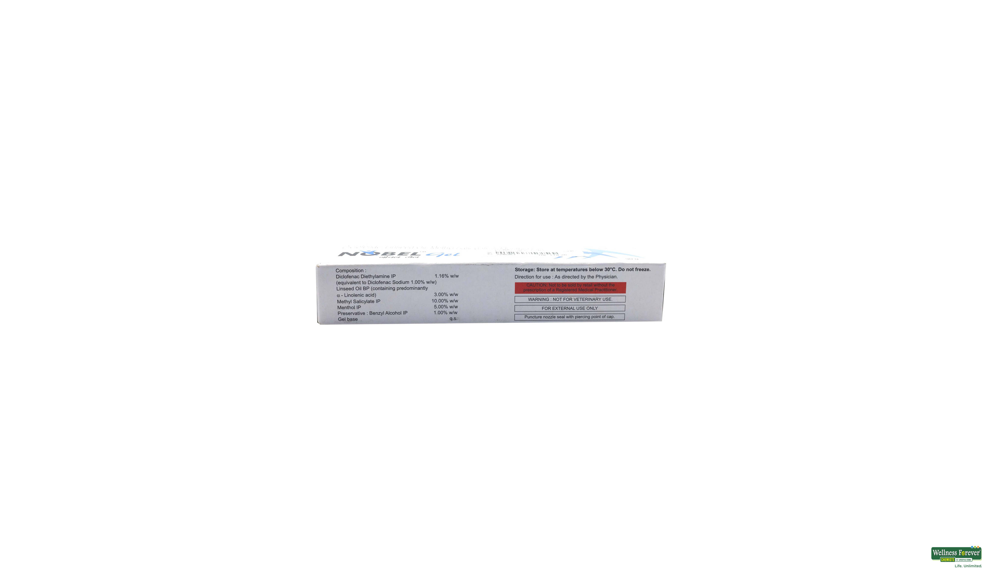 NOBEL GEL 30GM- 3, 30GM, null