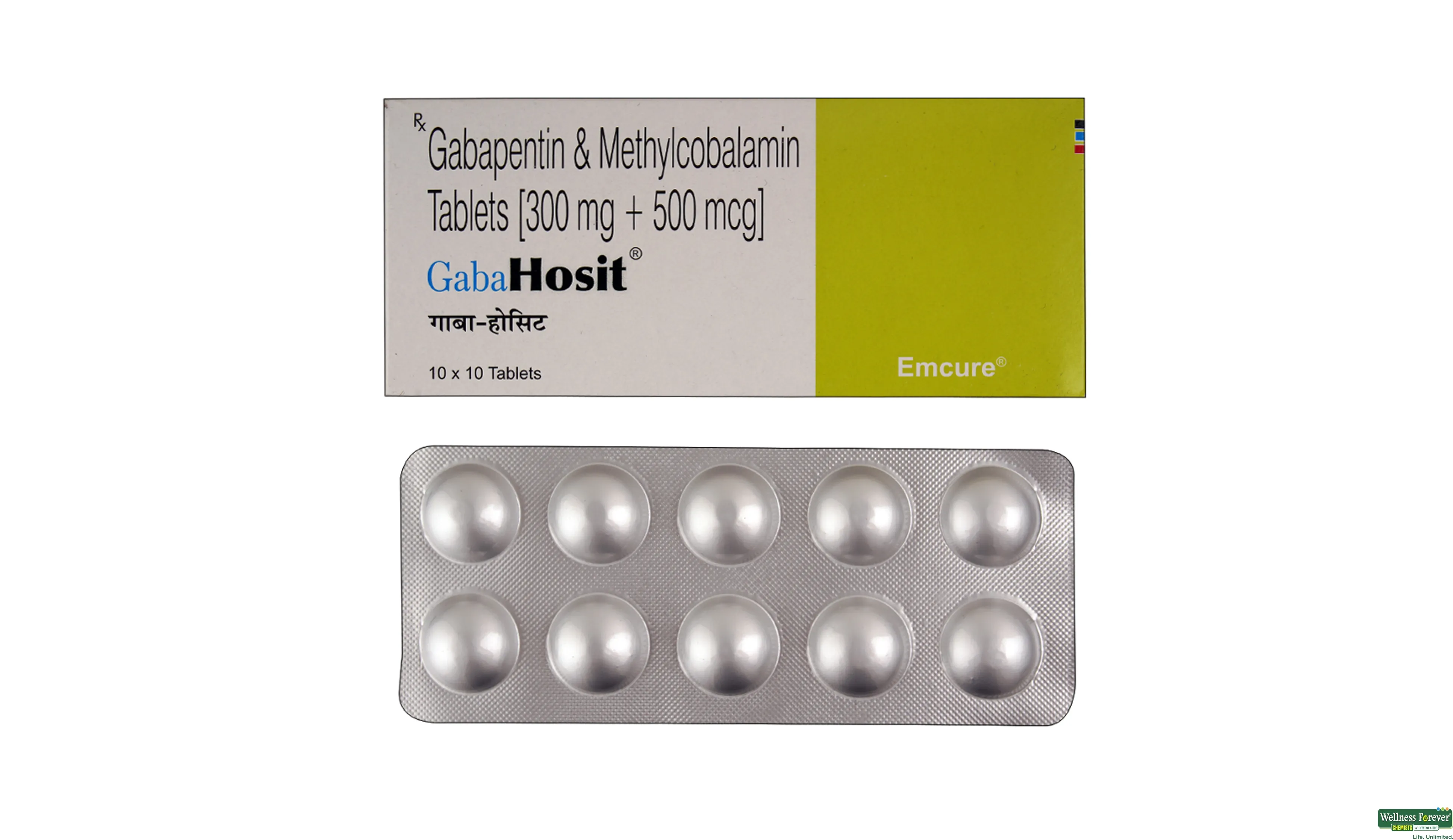 GABA-HOSIT 10TAB- 1, 10TAB, 