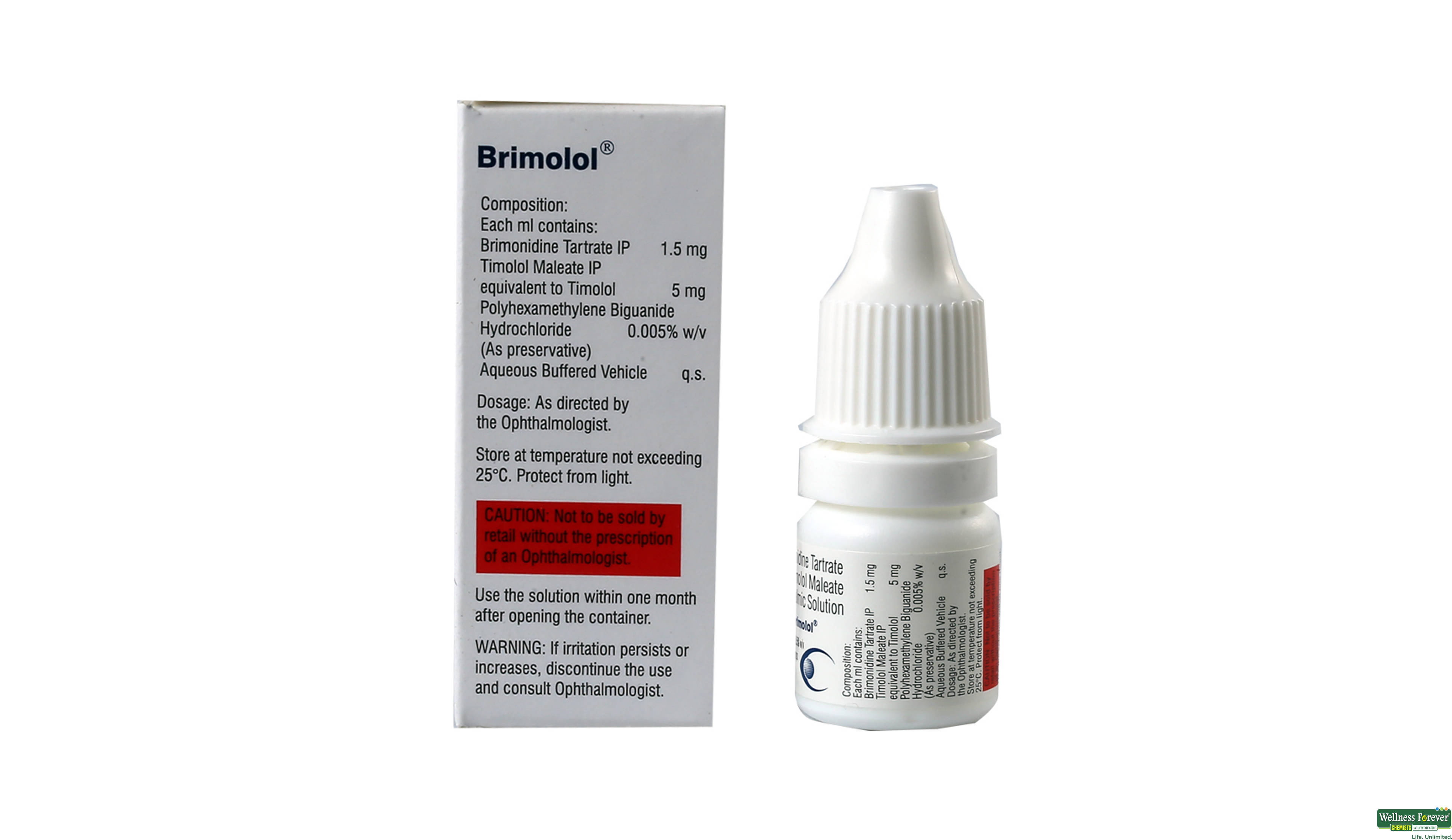 BRIMOLOL E/DROP 5ML- 2, 5ML, 
