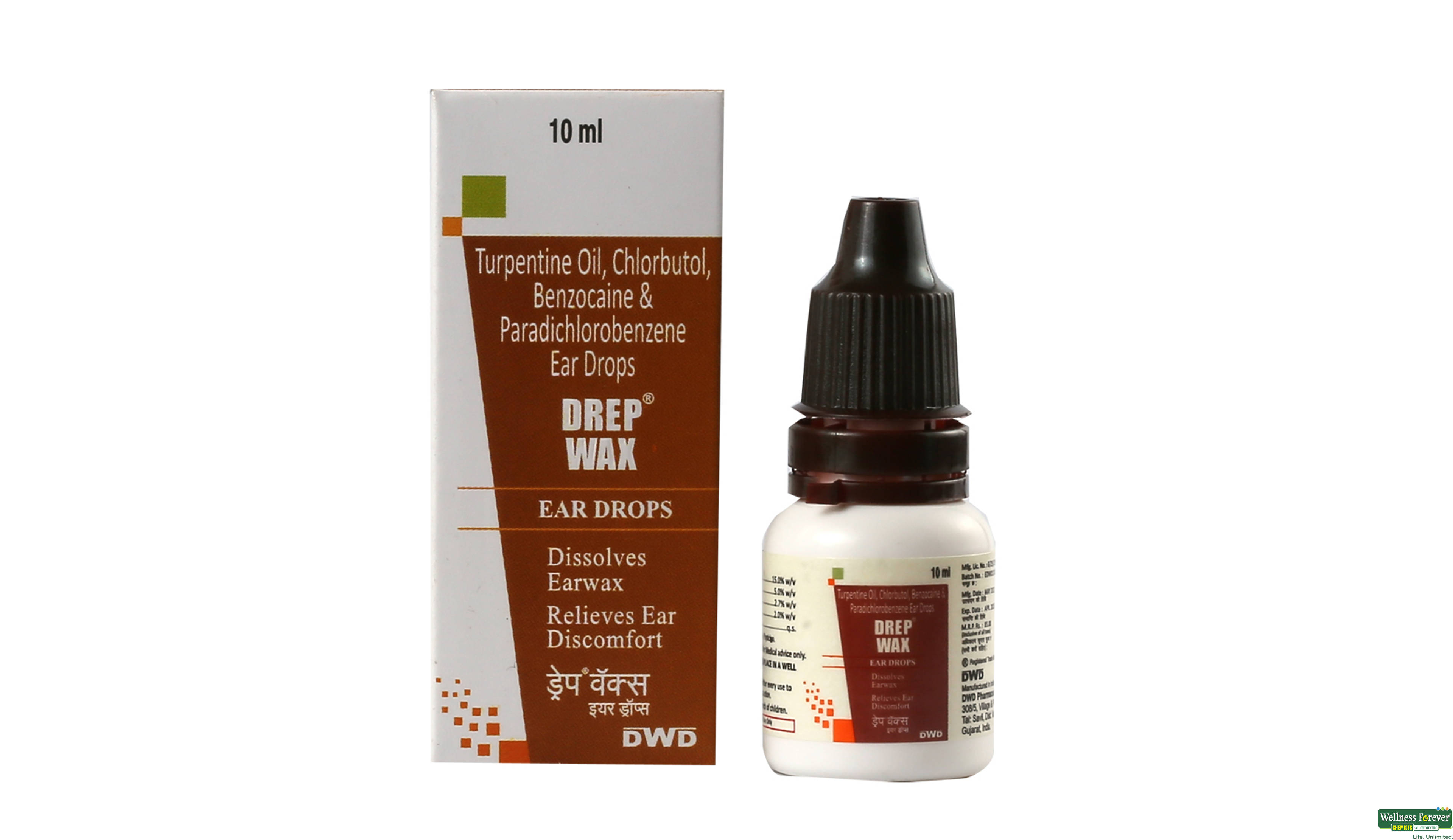 DREP-WAX DROP 10ML- 1, 10ML, null