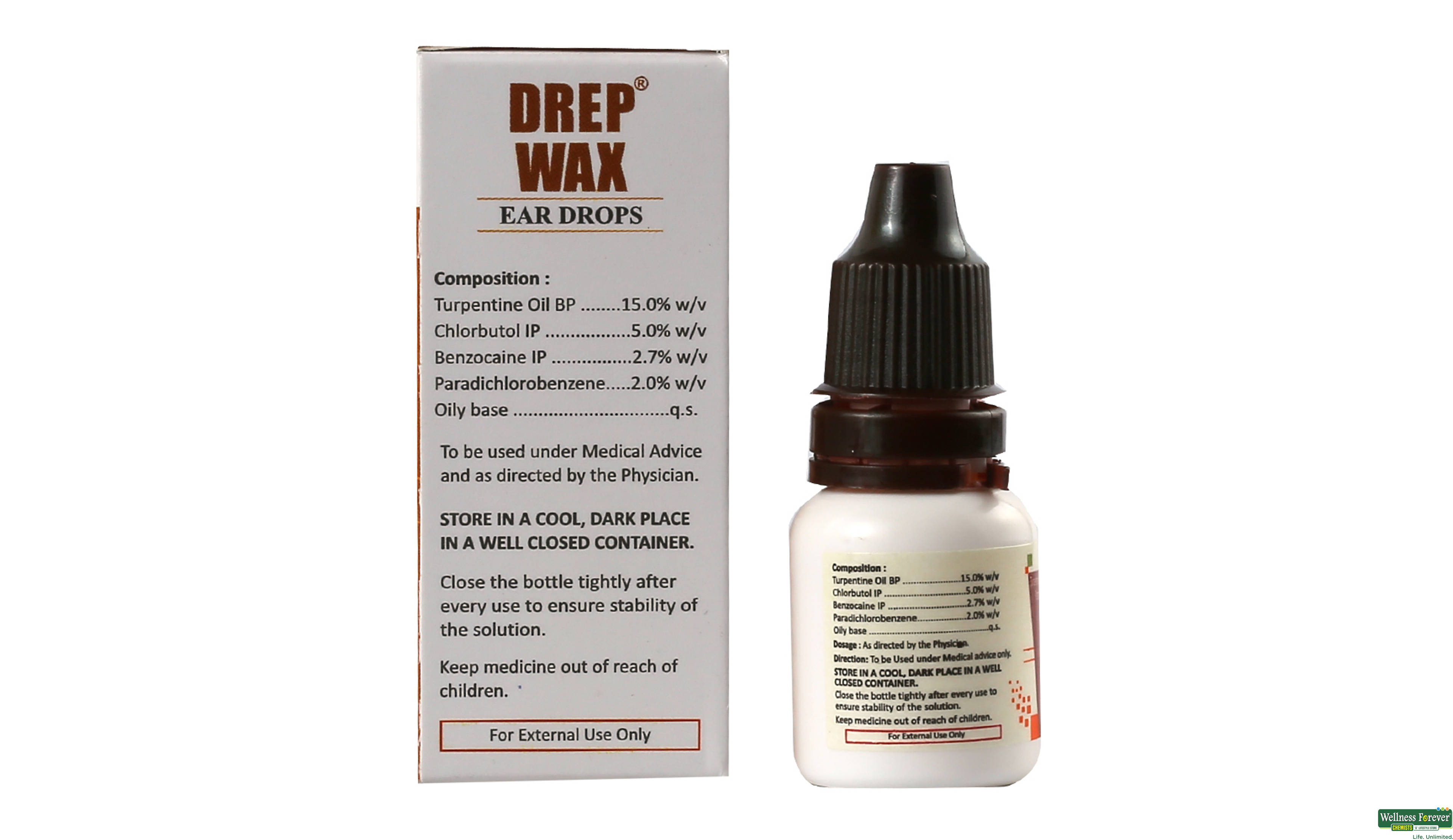 DREP-WAX DROP 10ML- 2, 10ML, null