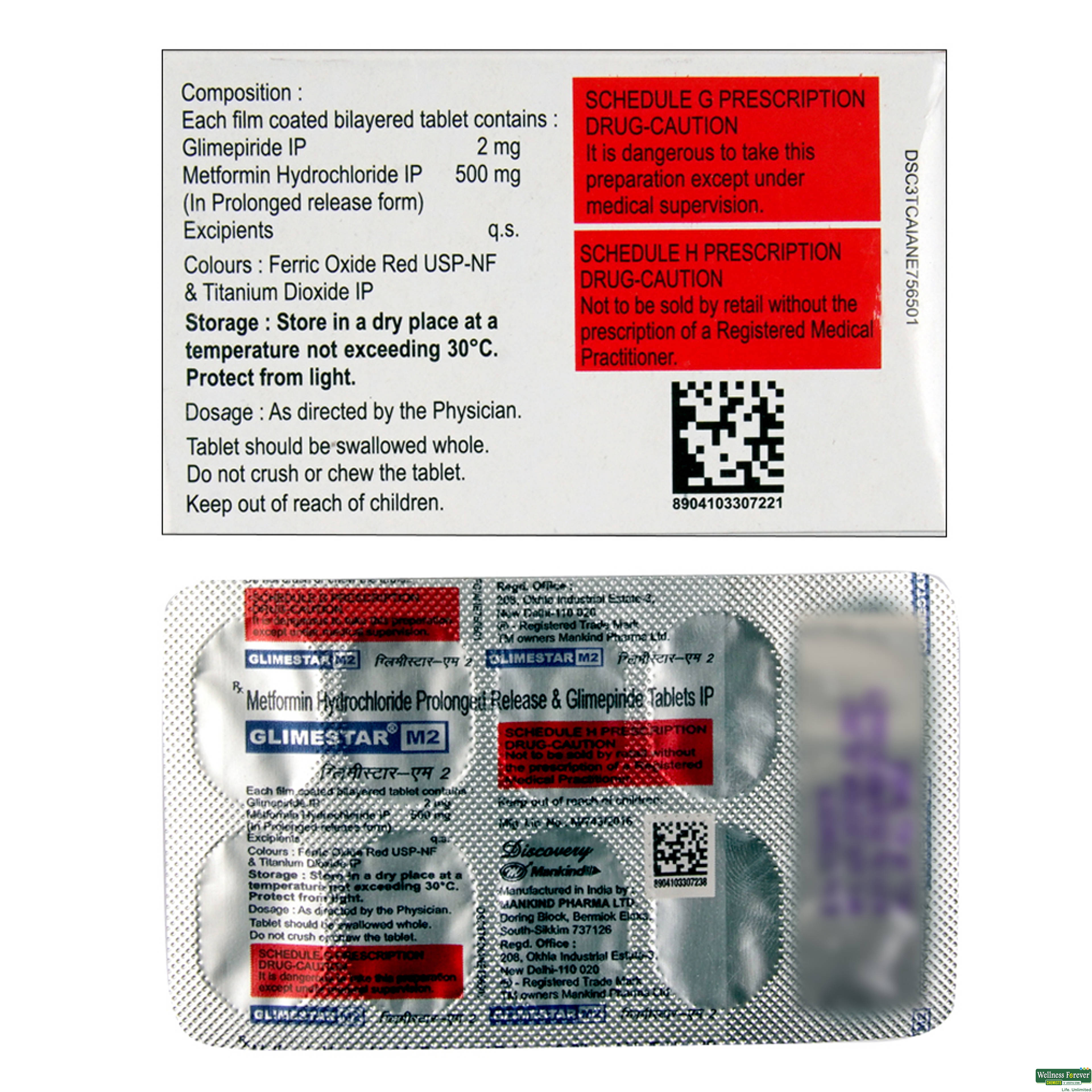 Glimestar-M2 10 Tablets-image