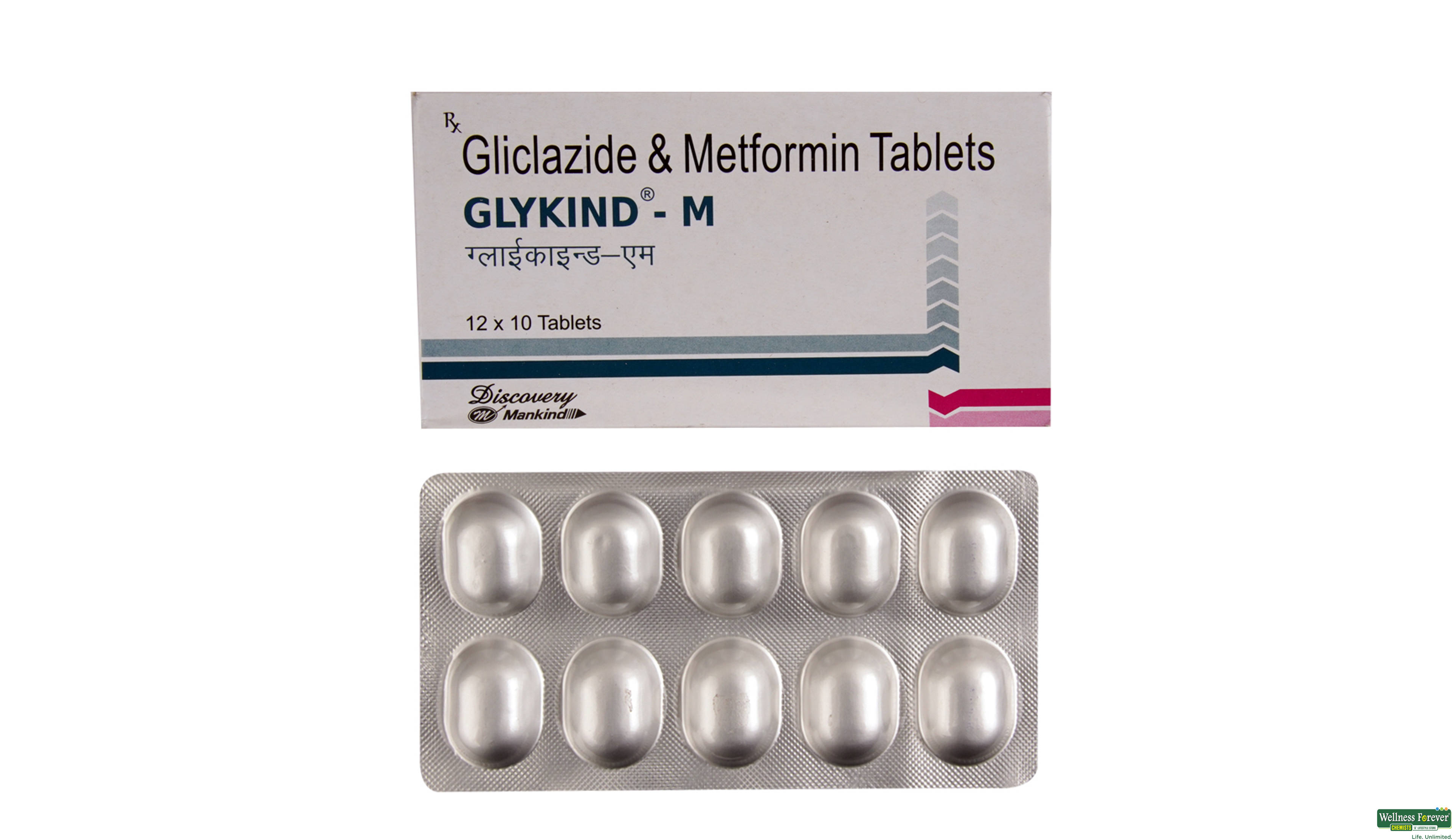 GLYKIND-M 10TAB- 1, 10TAB, 