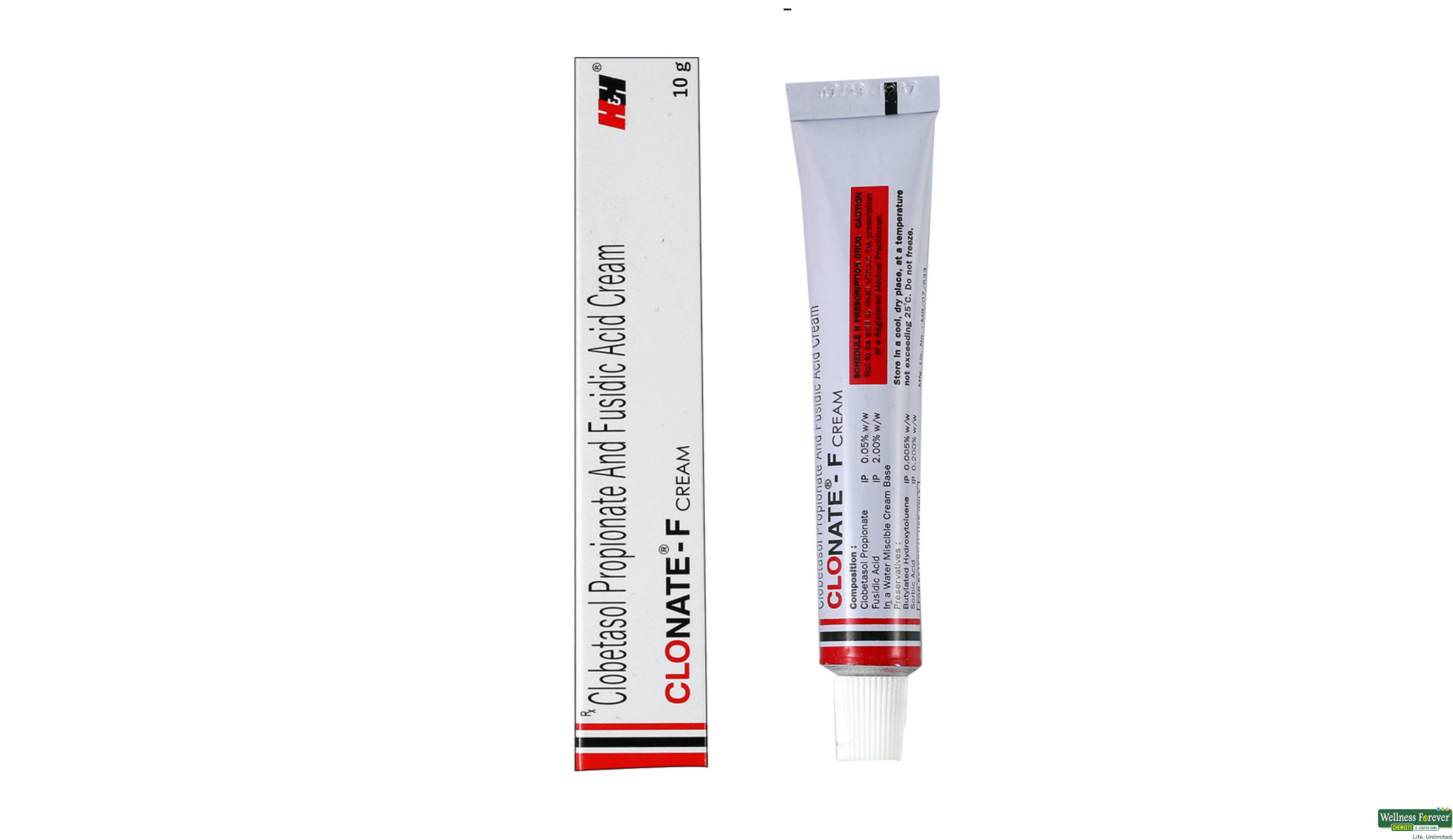 CLONATE-F CREAM 10GM- 1, 10GM, 