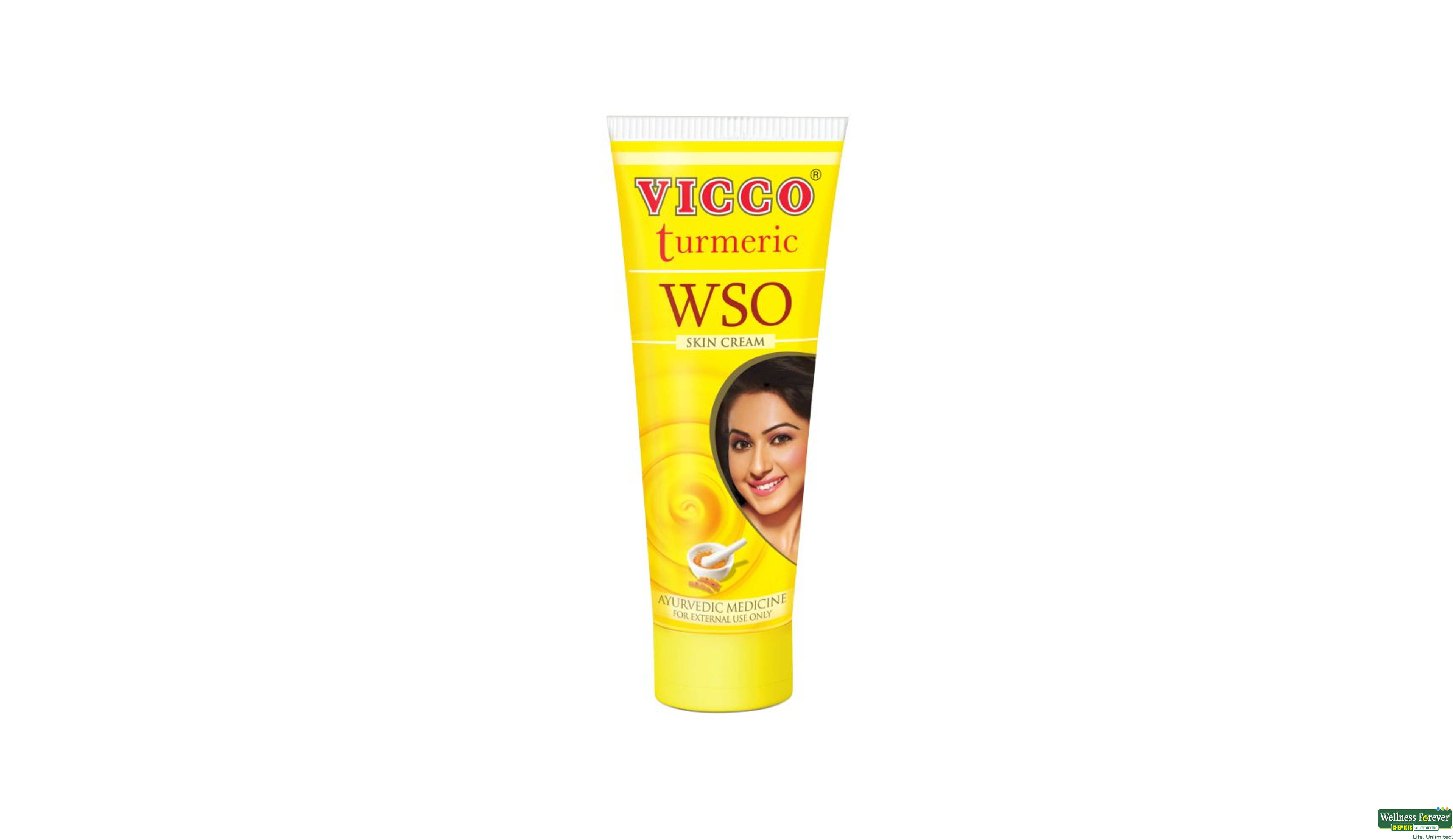 VICCO CRM WSO TURMERIC 60GM- 3, 60GM, null