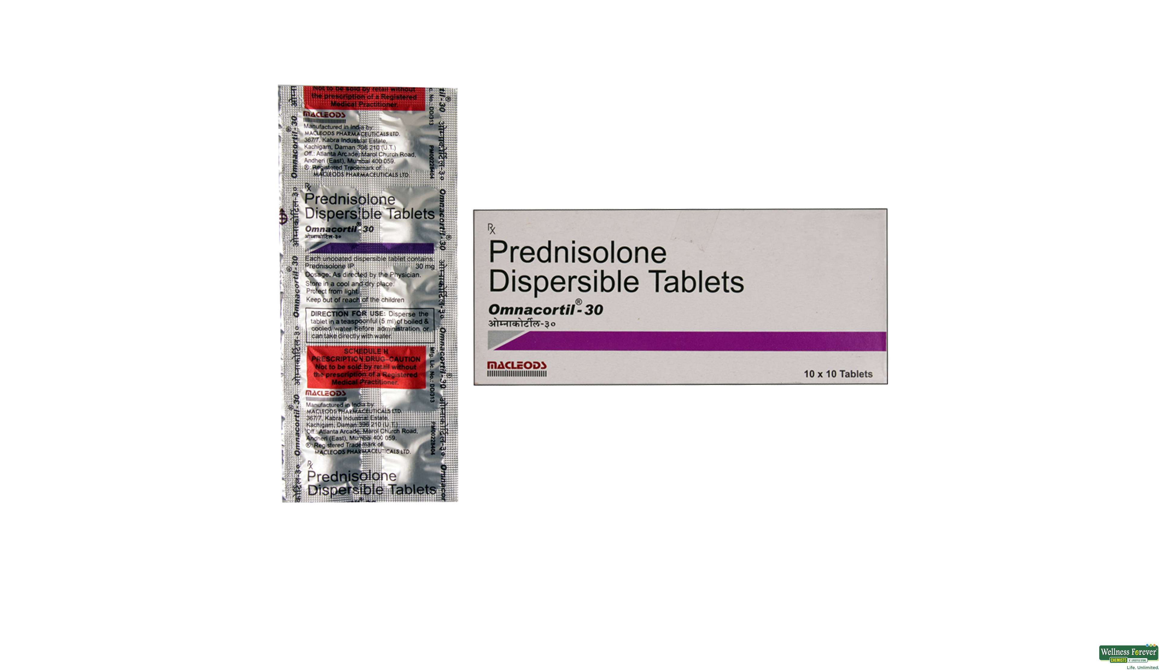 OMNACORTIL 30MG 10TAB- 1, 10TAB, 