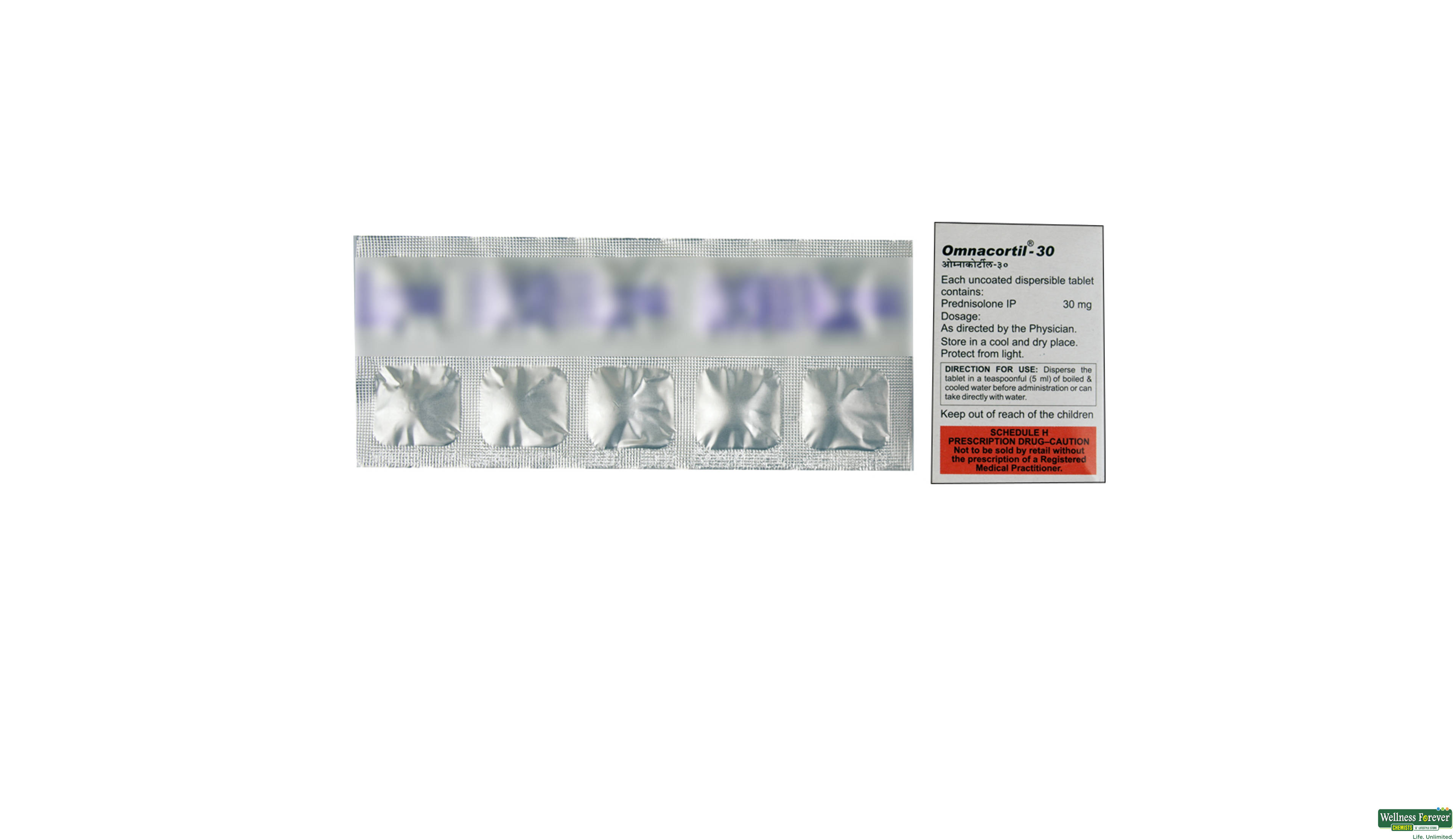 OMNACORTIL 30MG 10TAB- 2, 10TAB, 