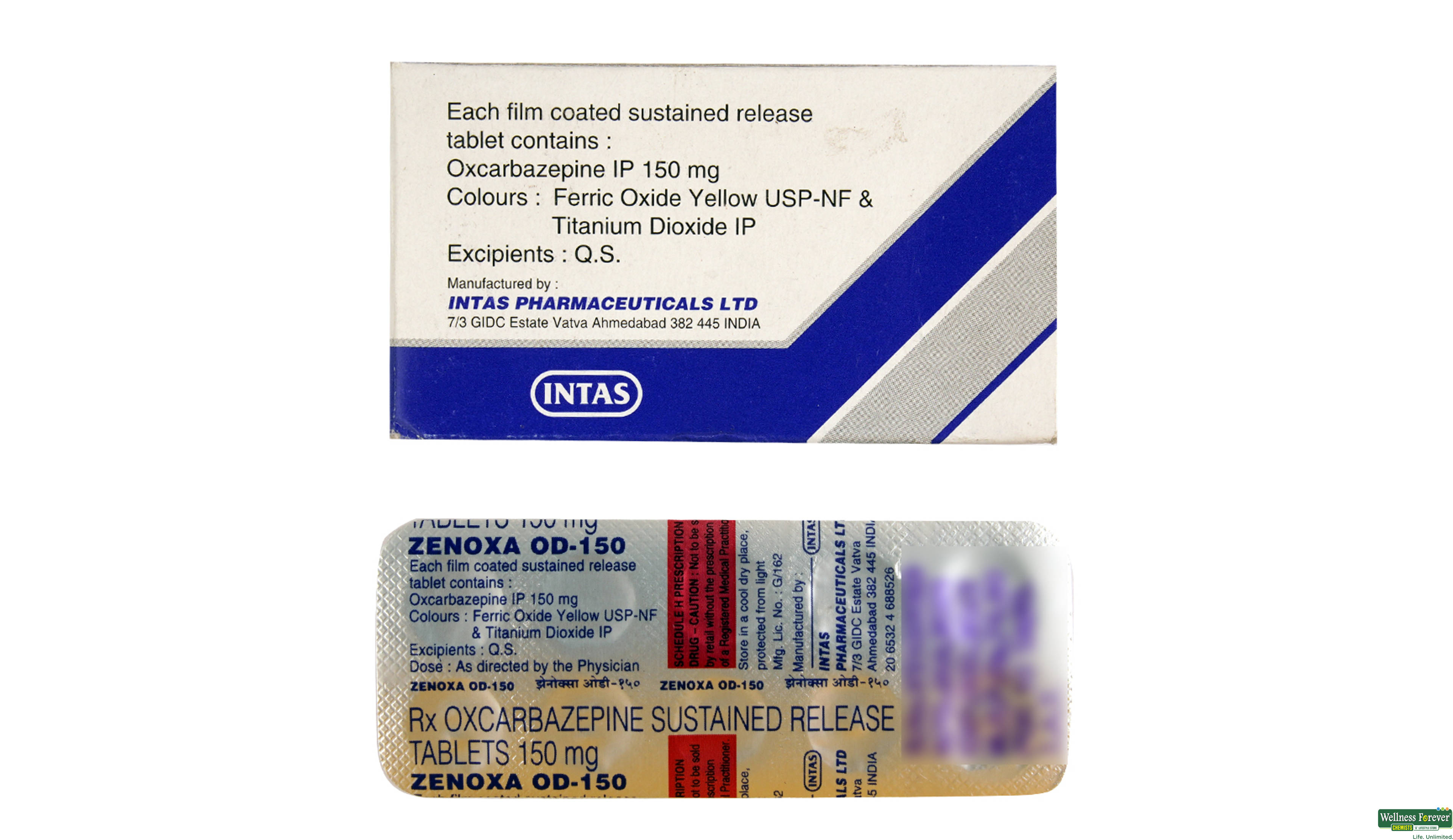 ZENOXA-OD 150MG 10TAB- 2, 10TAB, null