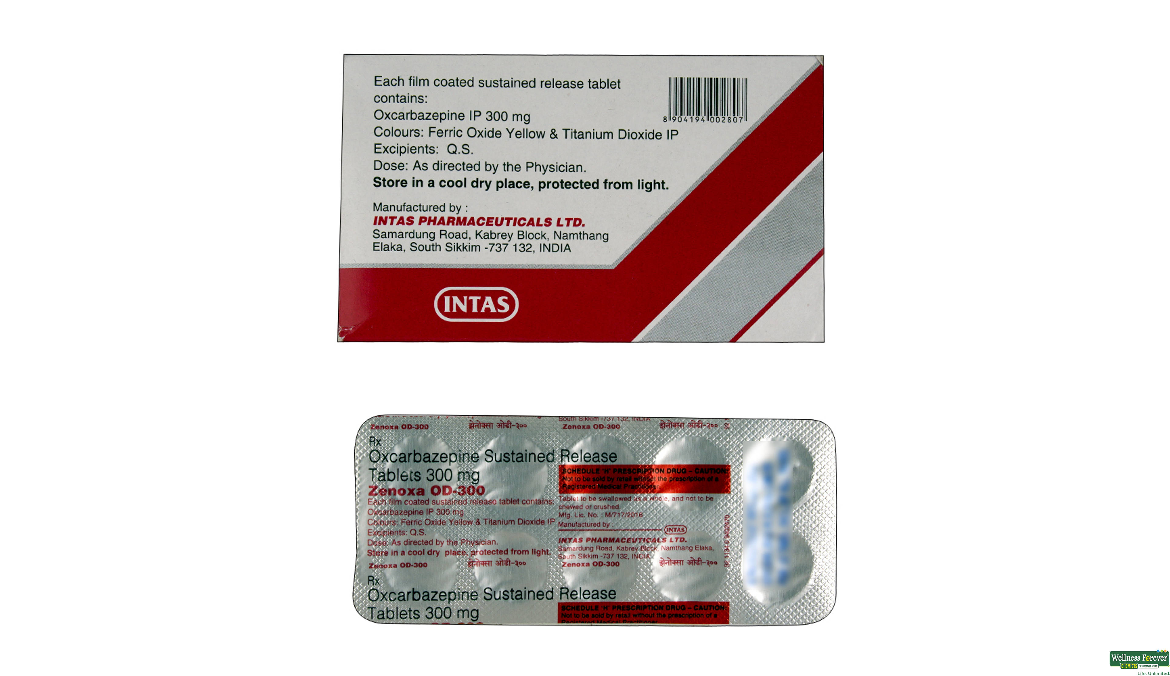 ZENOXA-OD 300MG 10TAB- 2, 10TAB, null