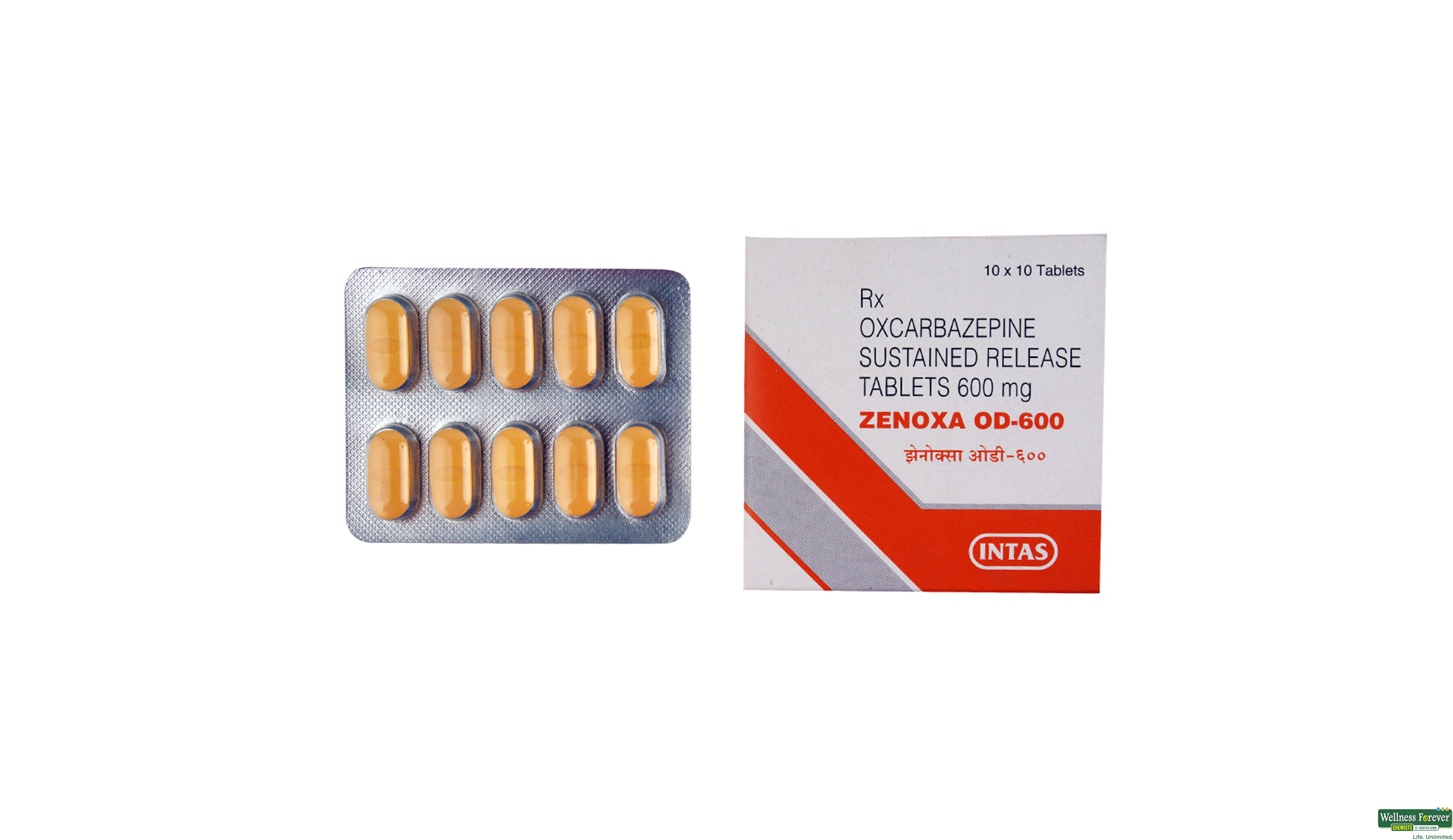 ZENOXA-OD 600MG 10TAB- 1, 10TAB, null