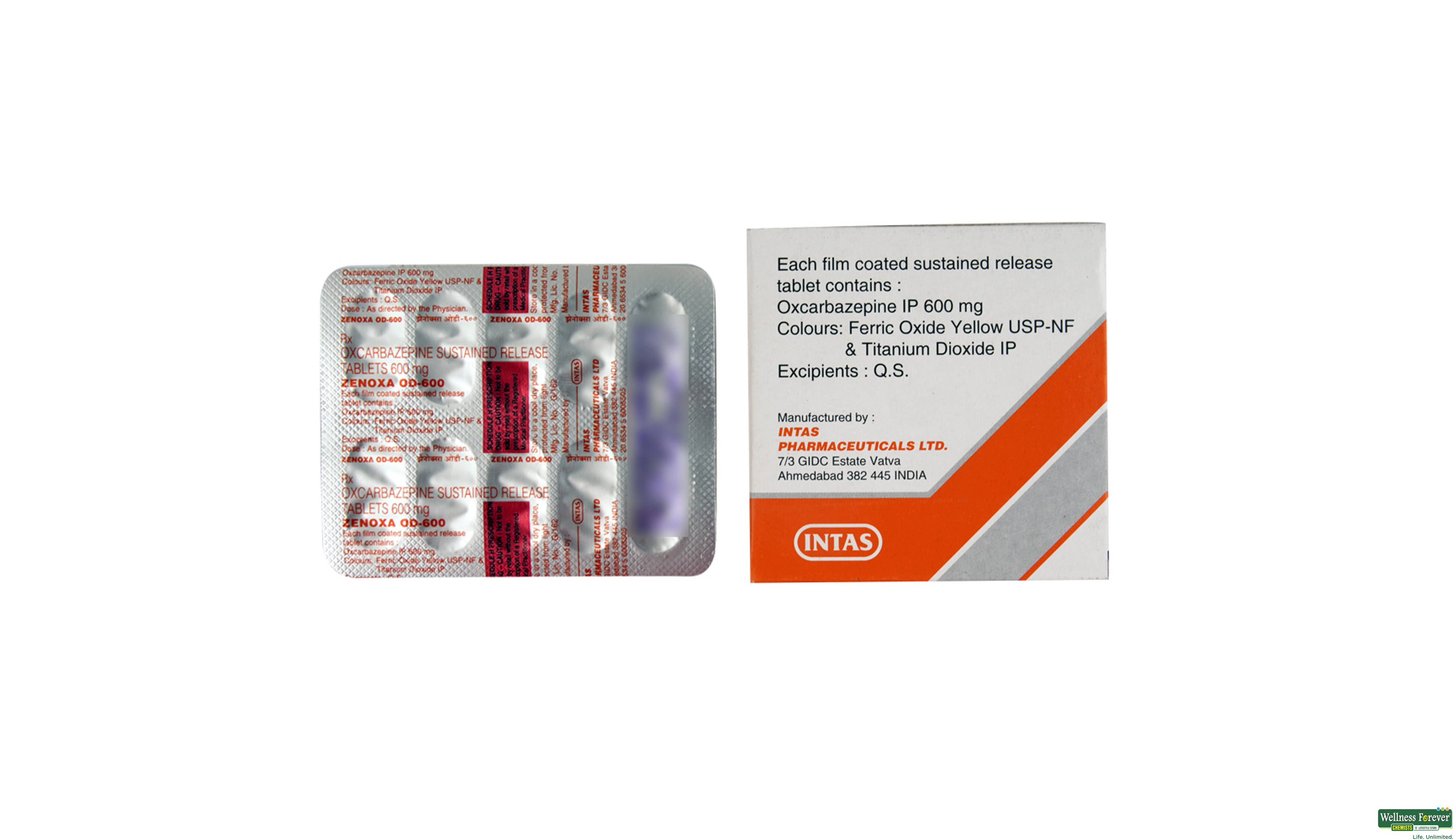 ZENOXA-OD 600MG 10TAB- 2, 10TAB, null