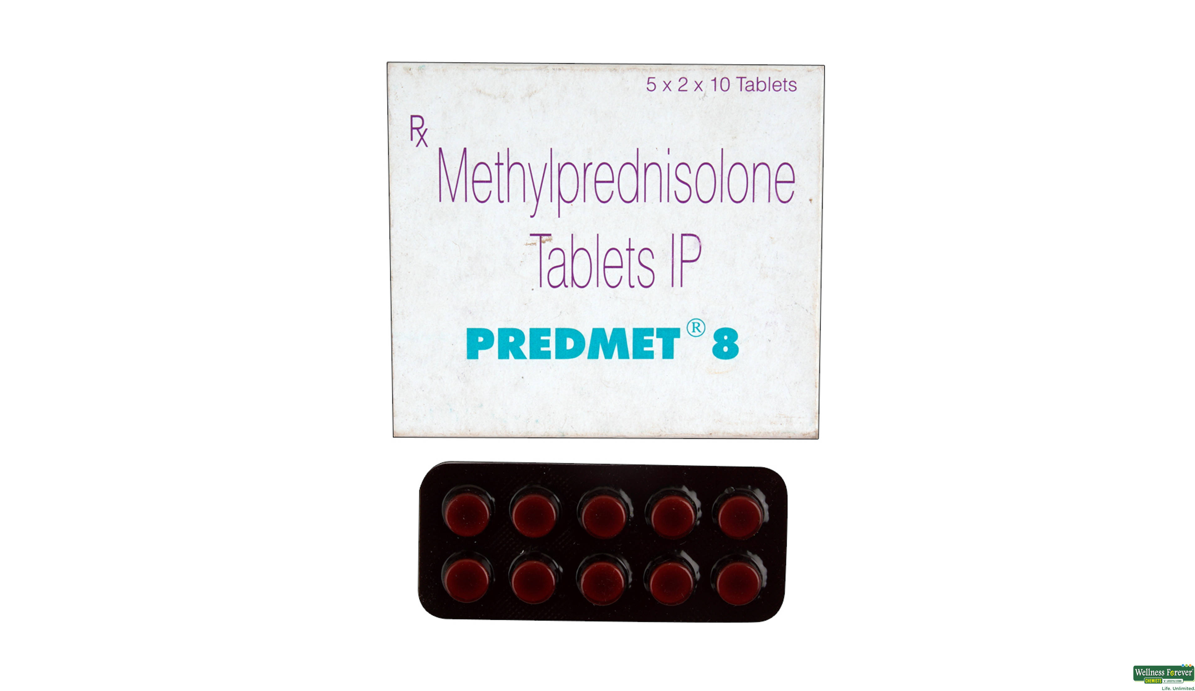 PREDMET 8MG 10TAB ##- 1, 10TAB, 