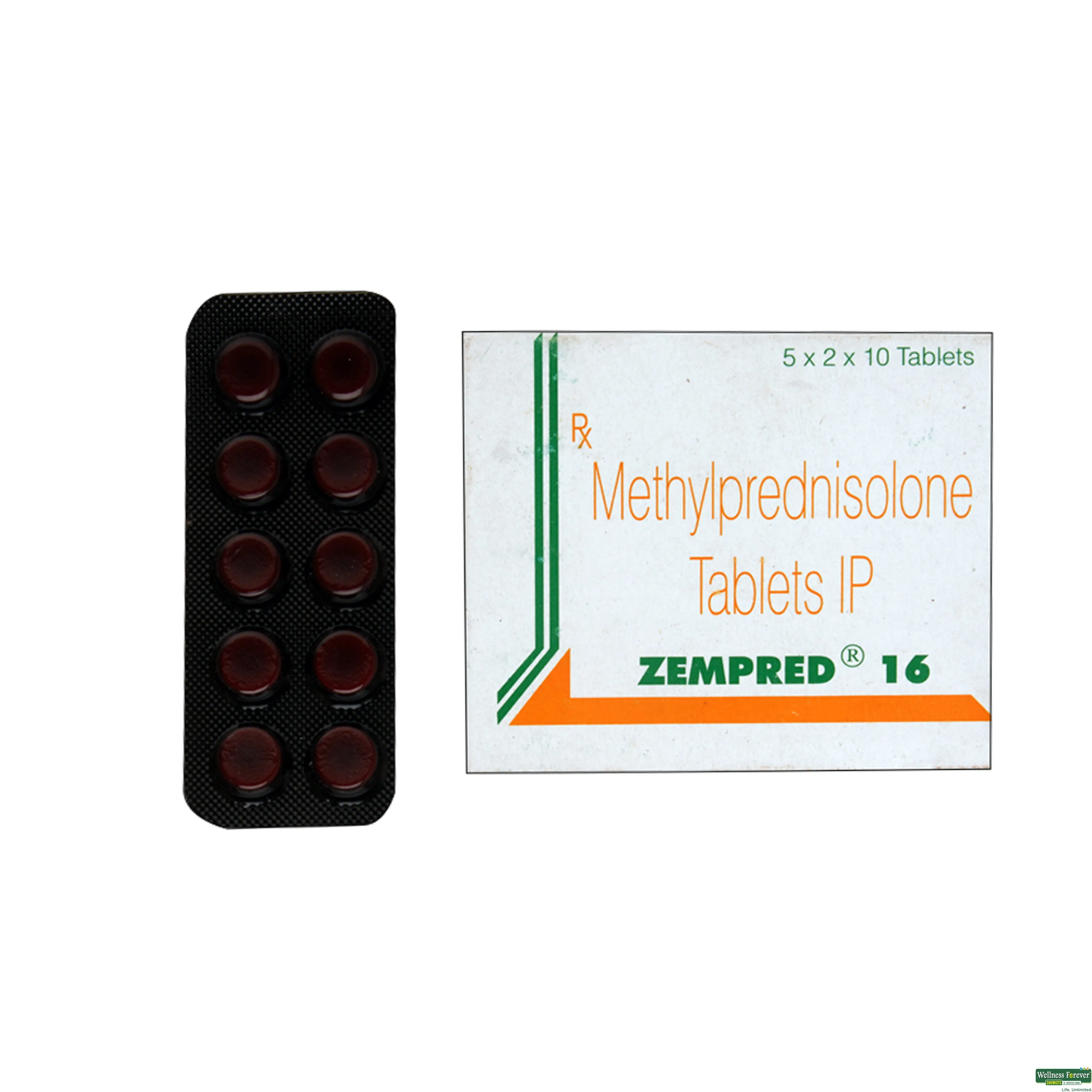 ZEMPRED 16MG 10TAB-image