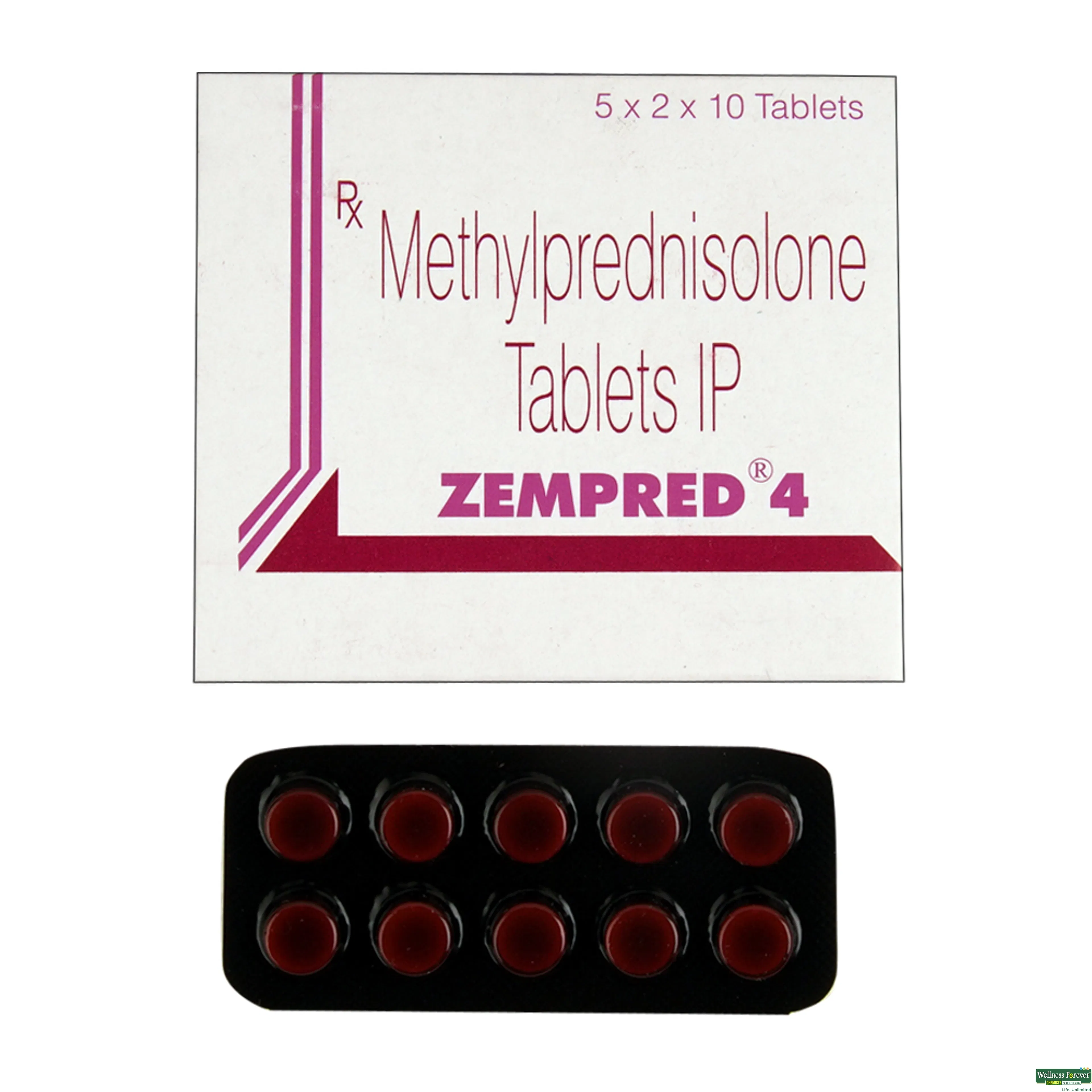 ZEMPRED 4MG 10TAB-image