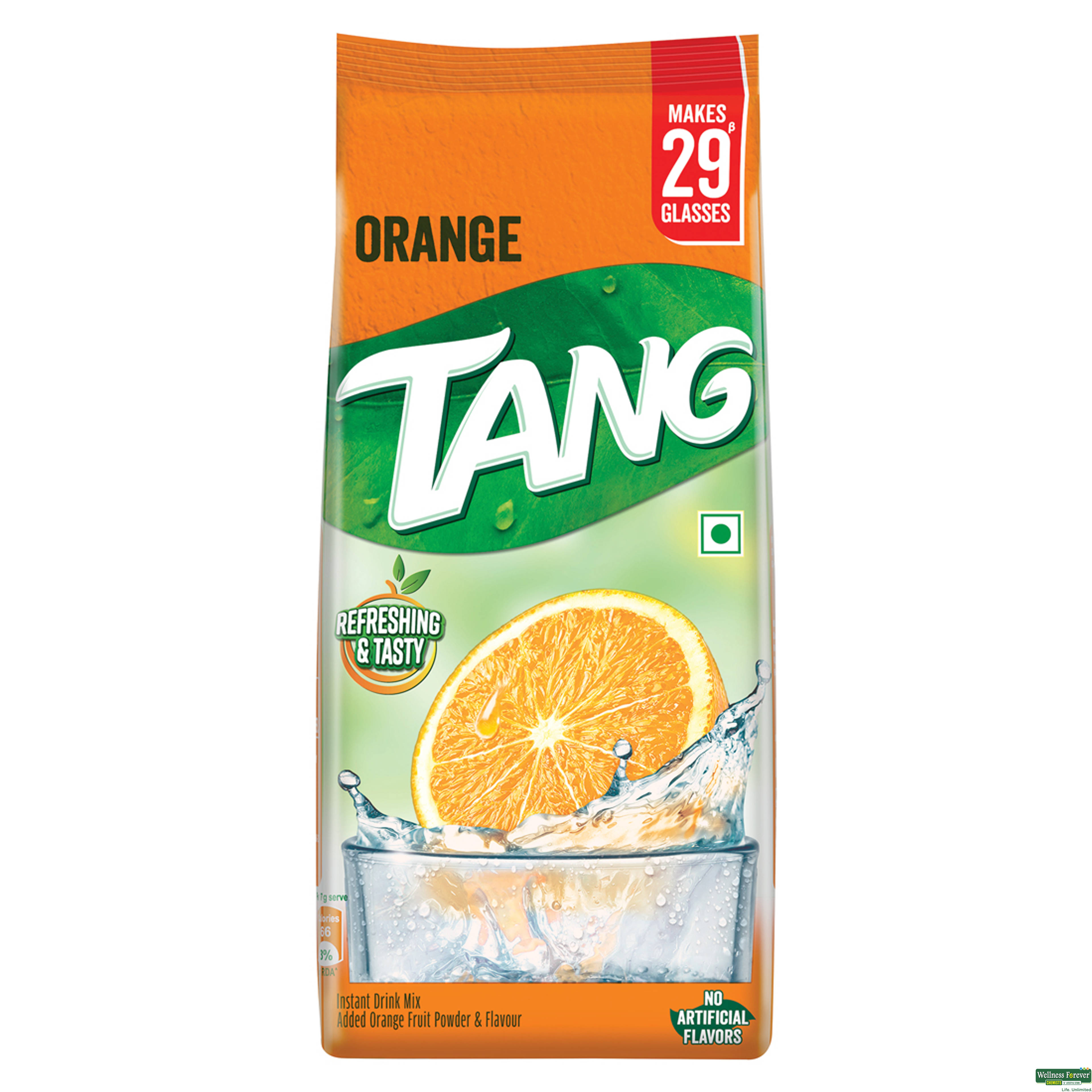 Tang Instant Drink Mix Powder, Orange, 500 g-image