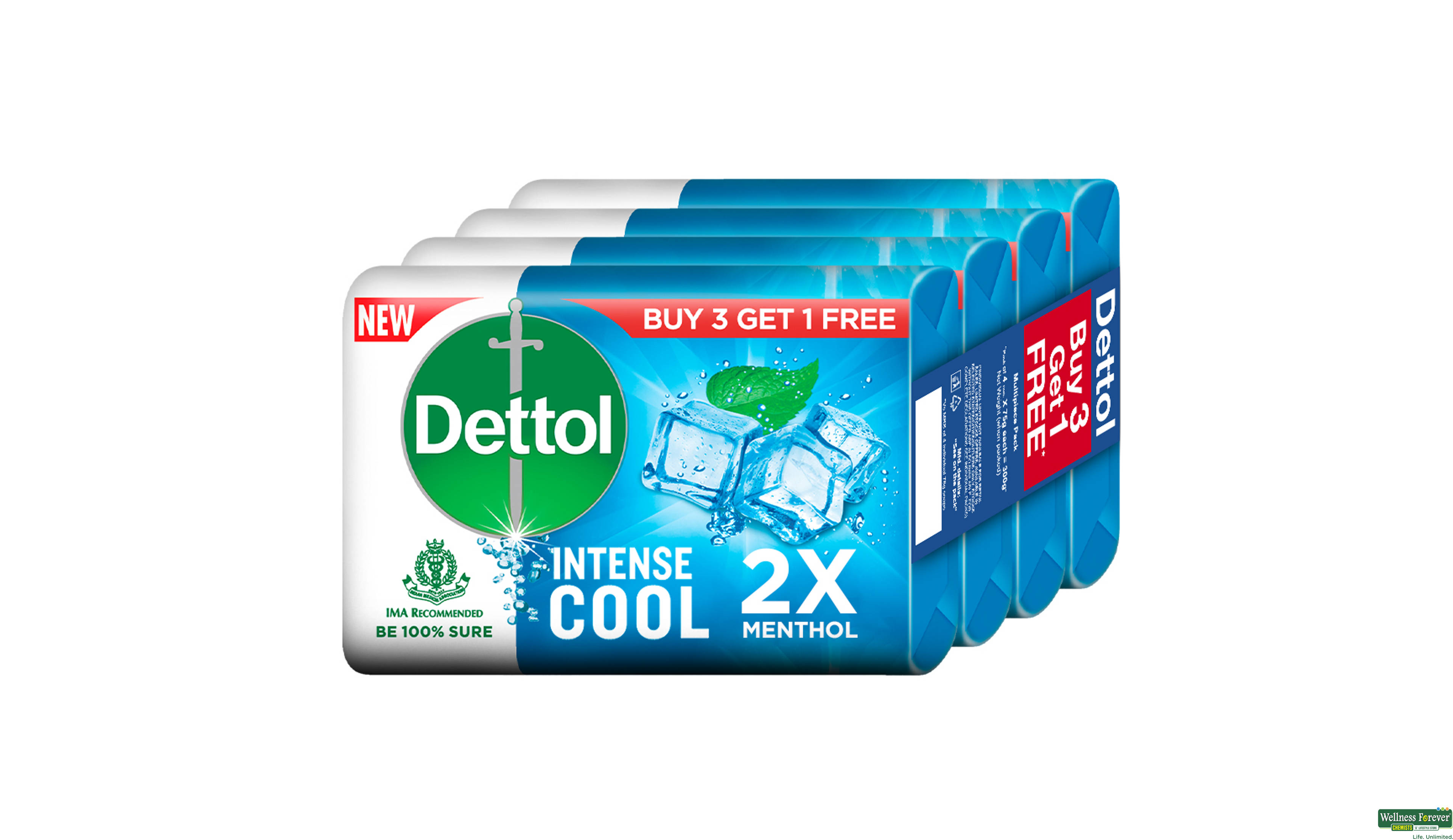 DETT SOAP COOL 75GM ##- 1, 75GM, 